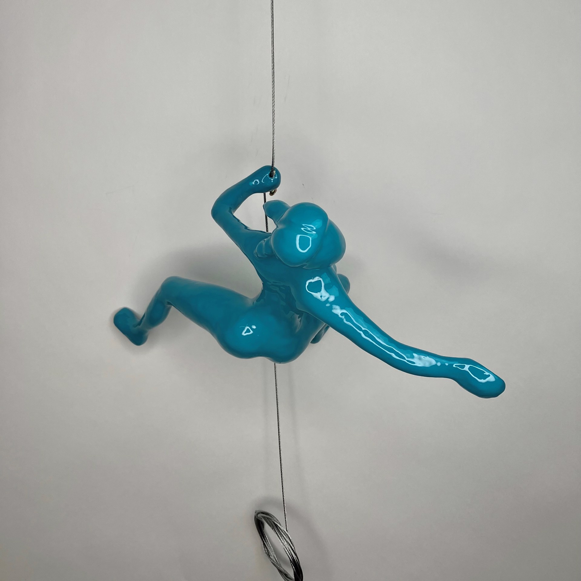 Female Climber 14-N ~ Position 14 in color Teal by Ancizar Marin