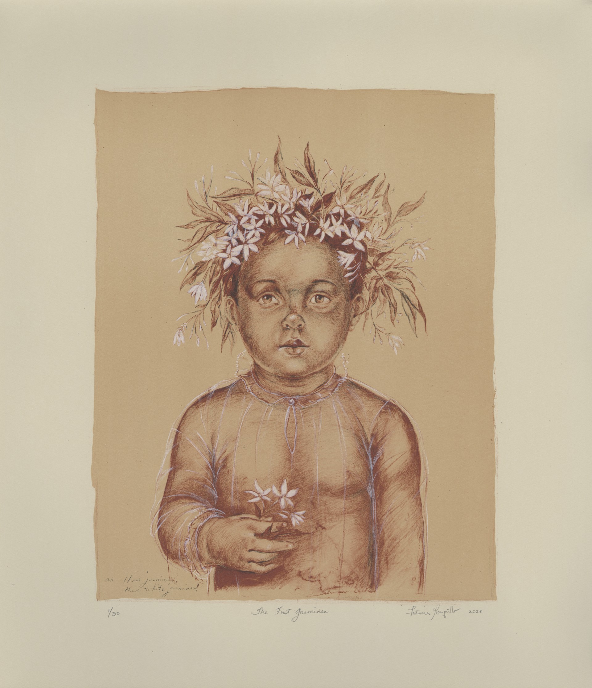 The First Jasmines 11/30 (Unframed) by Fatima Ronquillo