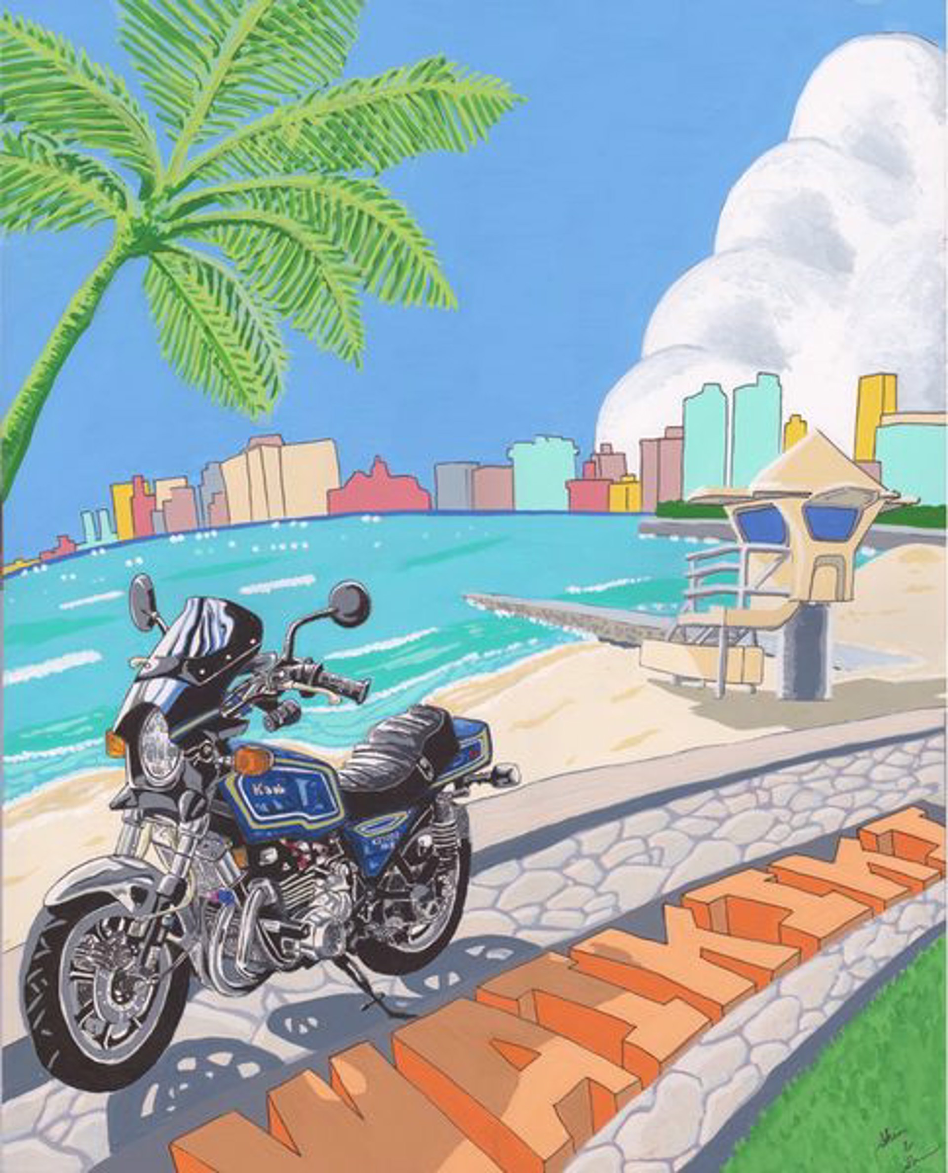 Waikiki Beach by Shin & Saori Kato
