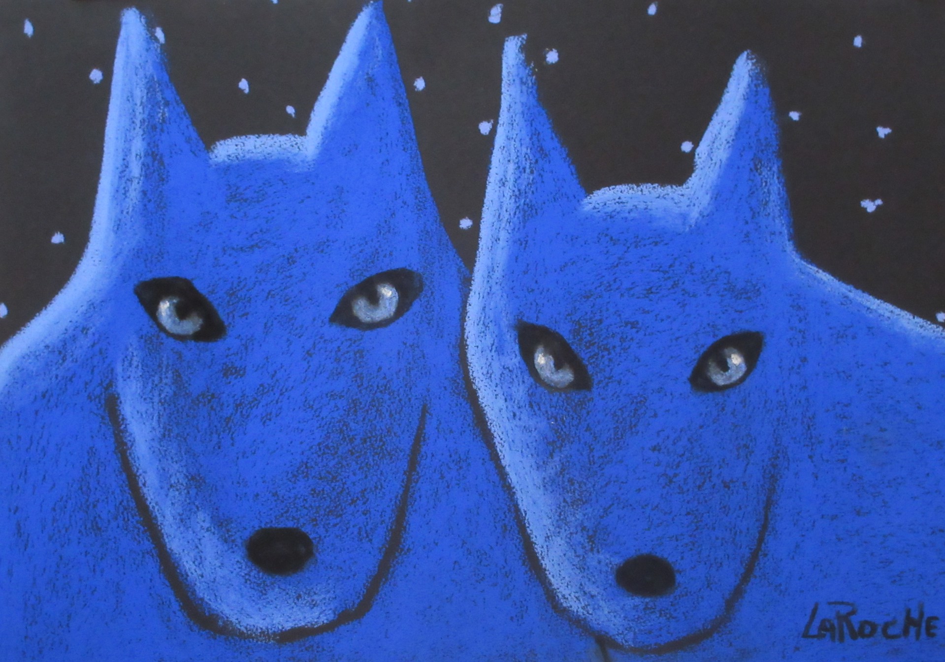 Blue Soulmates by Carole LaRoche