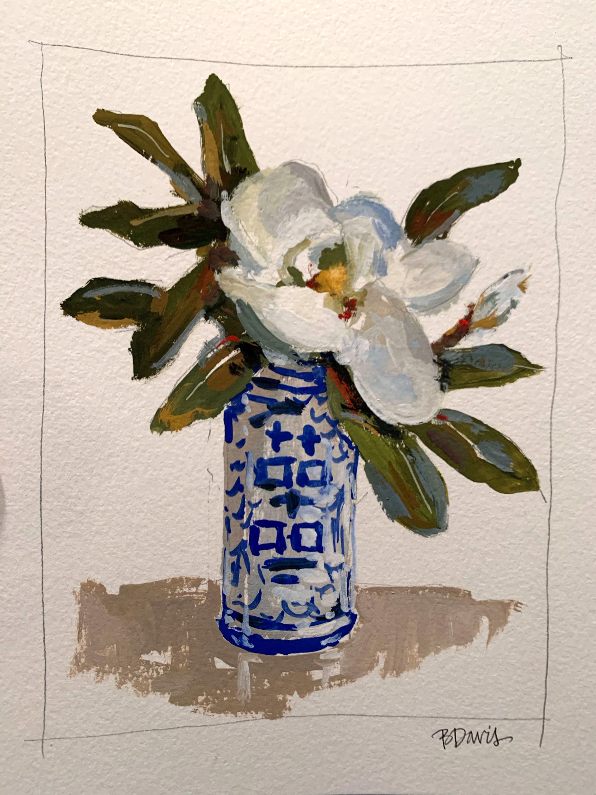 Magnolia Bloom by Barbara Davis