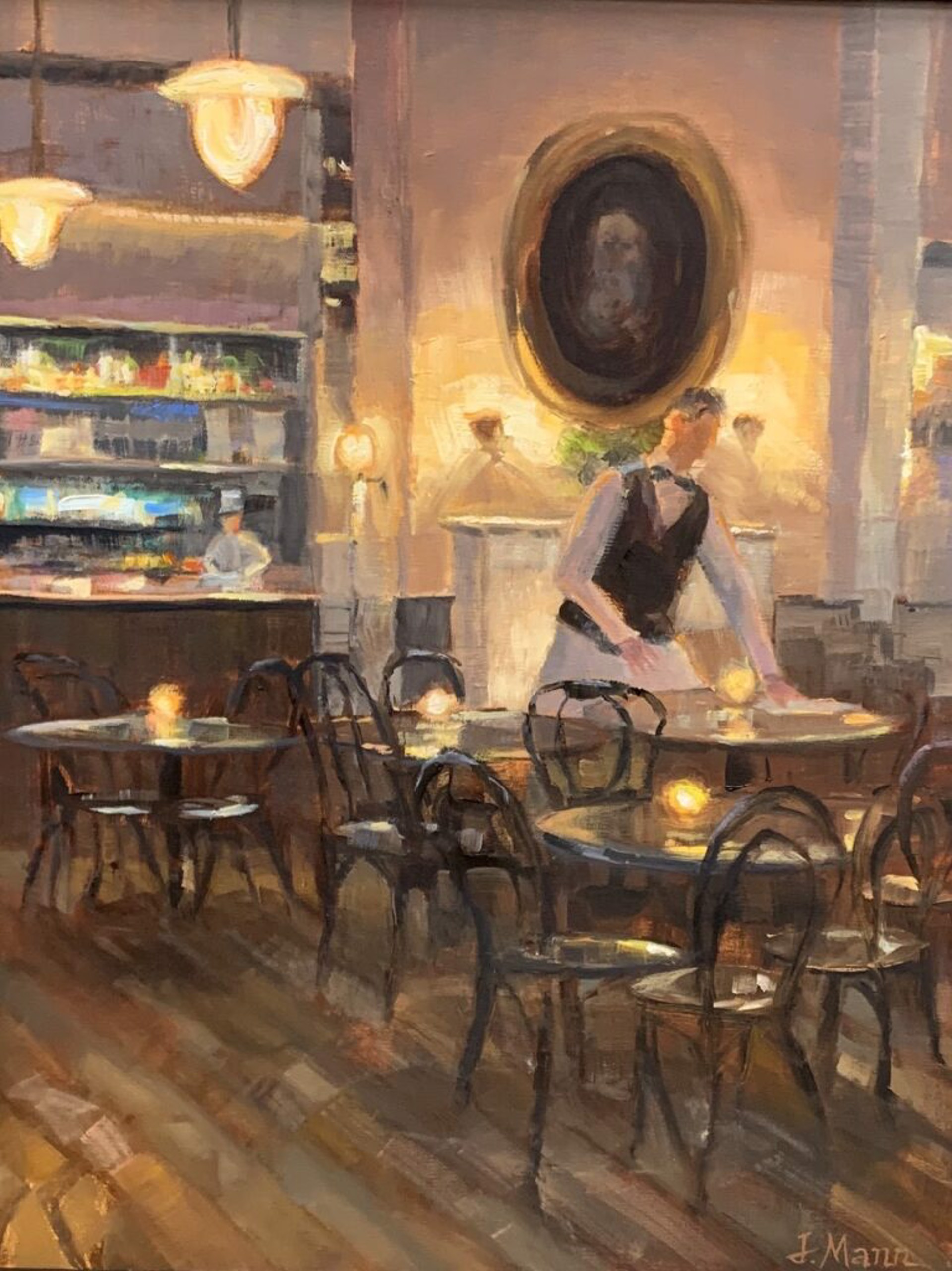French Cafe by Julie Mann