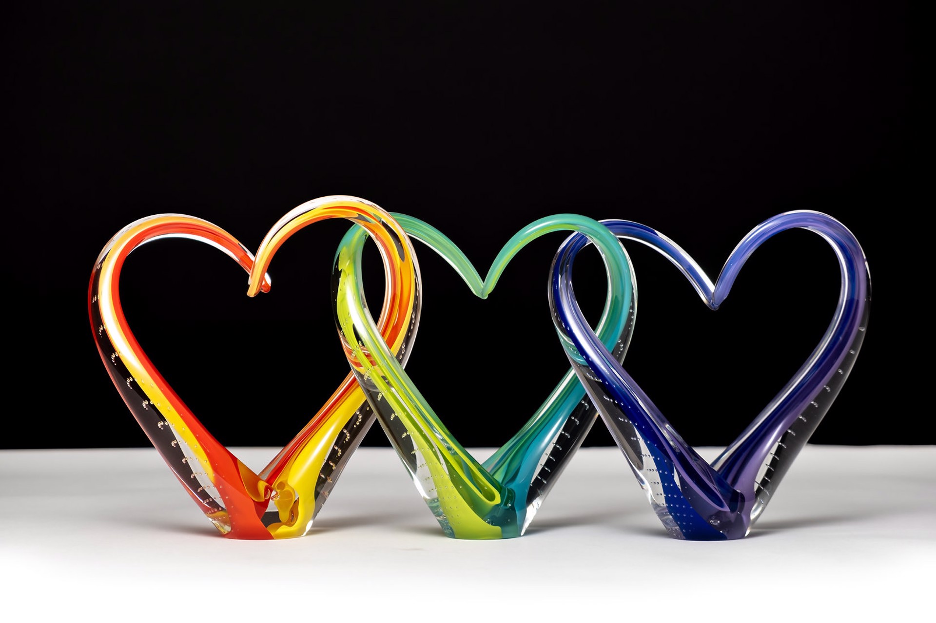 Large "Love Wins" - Neon Rainbow by Scott Hartley