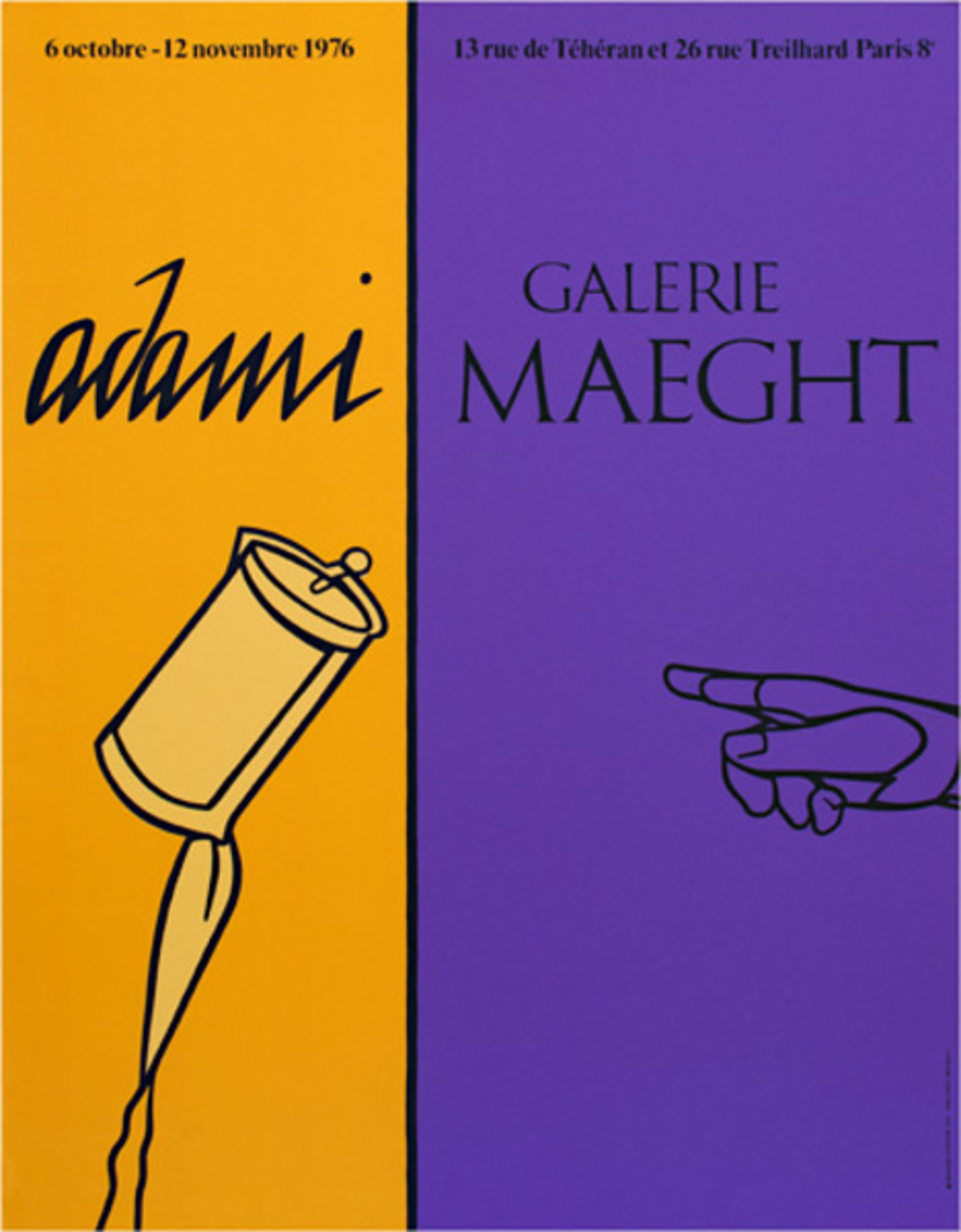Galerie Maeght by Valerio Adami
