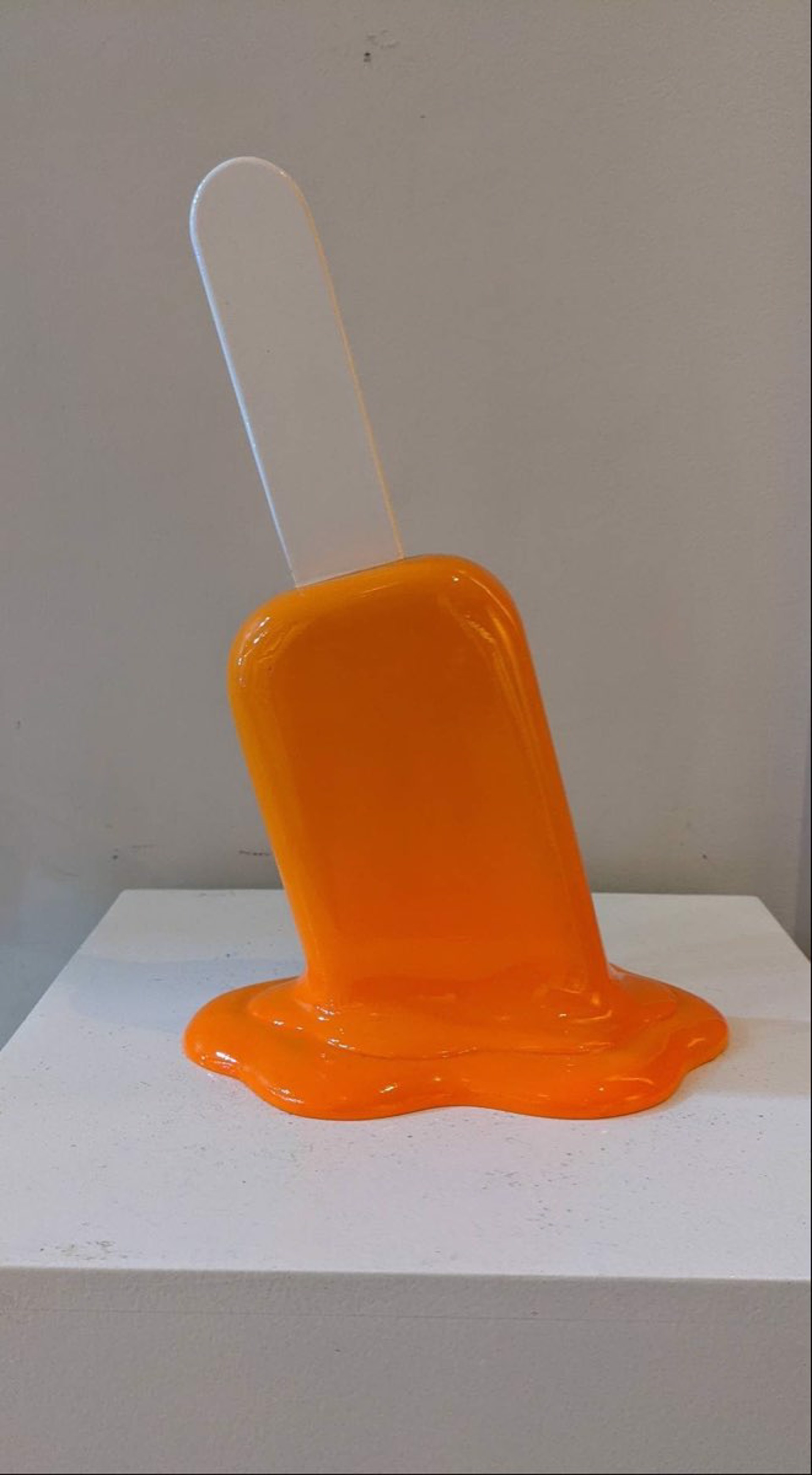 "The Sweet Life" popsicle Light orange to dark orange by Elena Bulatova