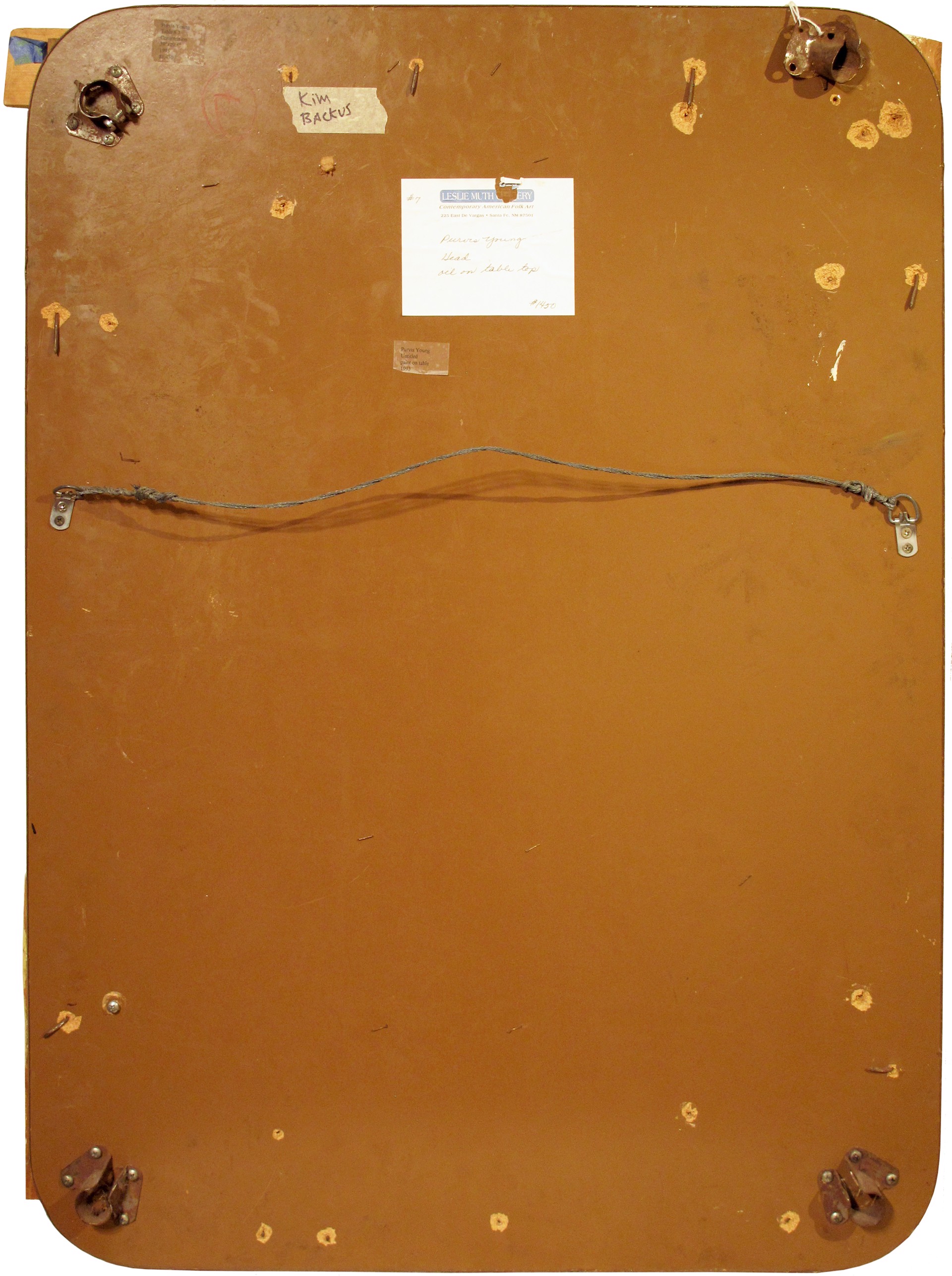 Untitled (Holy Father) by Purvis Young