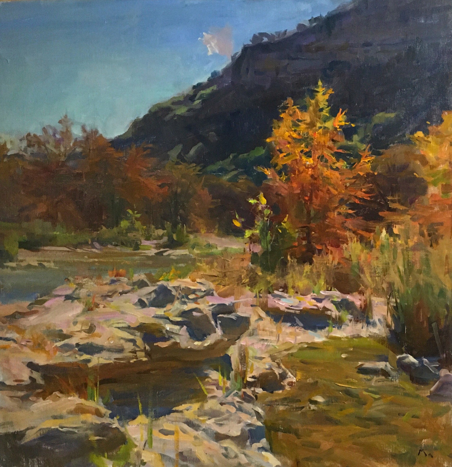 Fall Along the Frio River by Kyle Ma