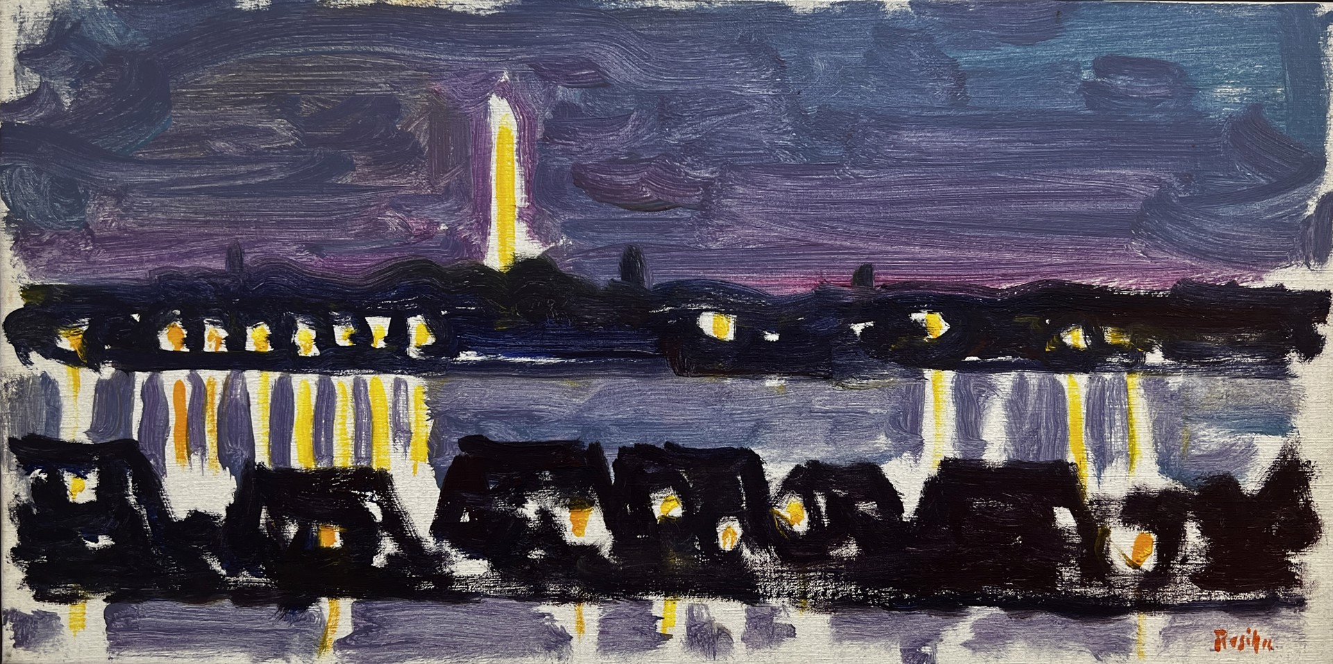Provincetown Lights by Paul Resika