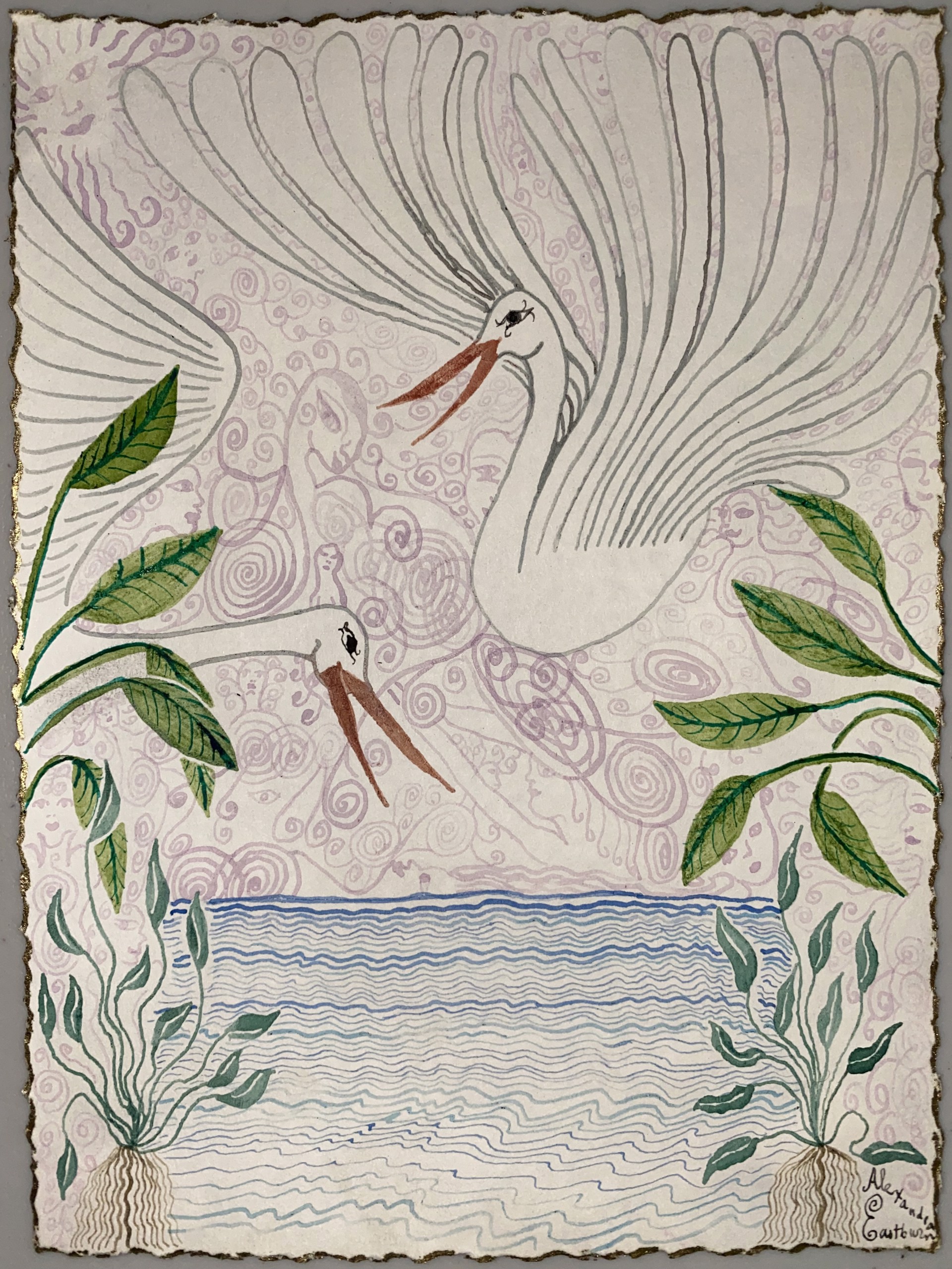 Swans & Spirits by Alexandra Eastburn