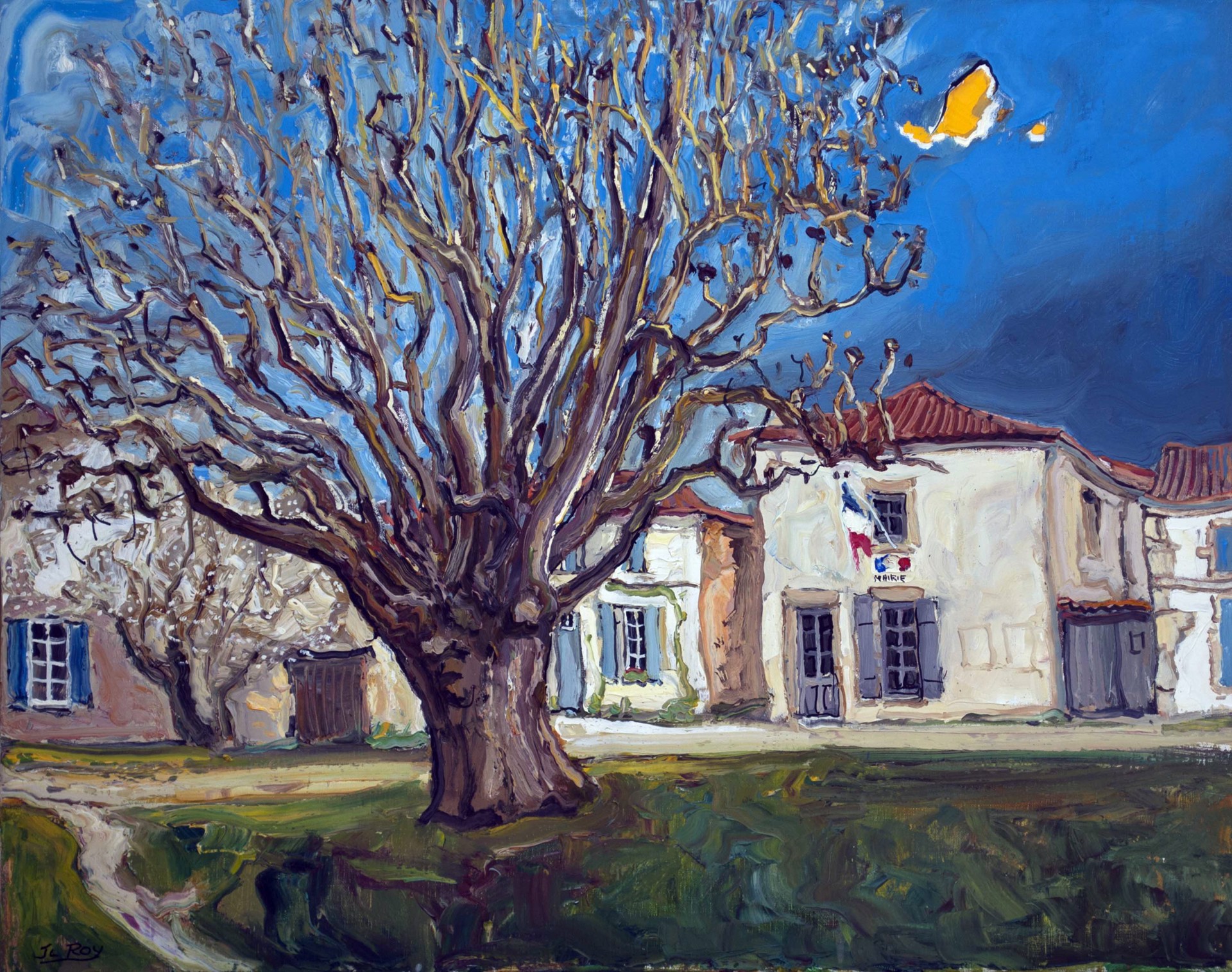 Le Vieux Tilleul, Talmont by Jean Claude Roy