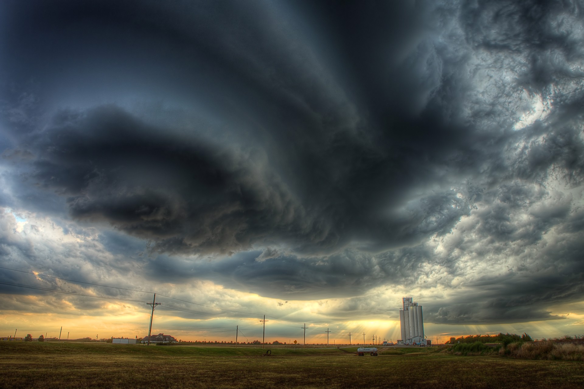 HDR Storm by Thomas Zimmerman