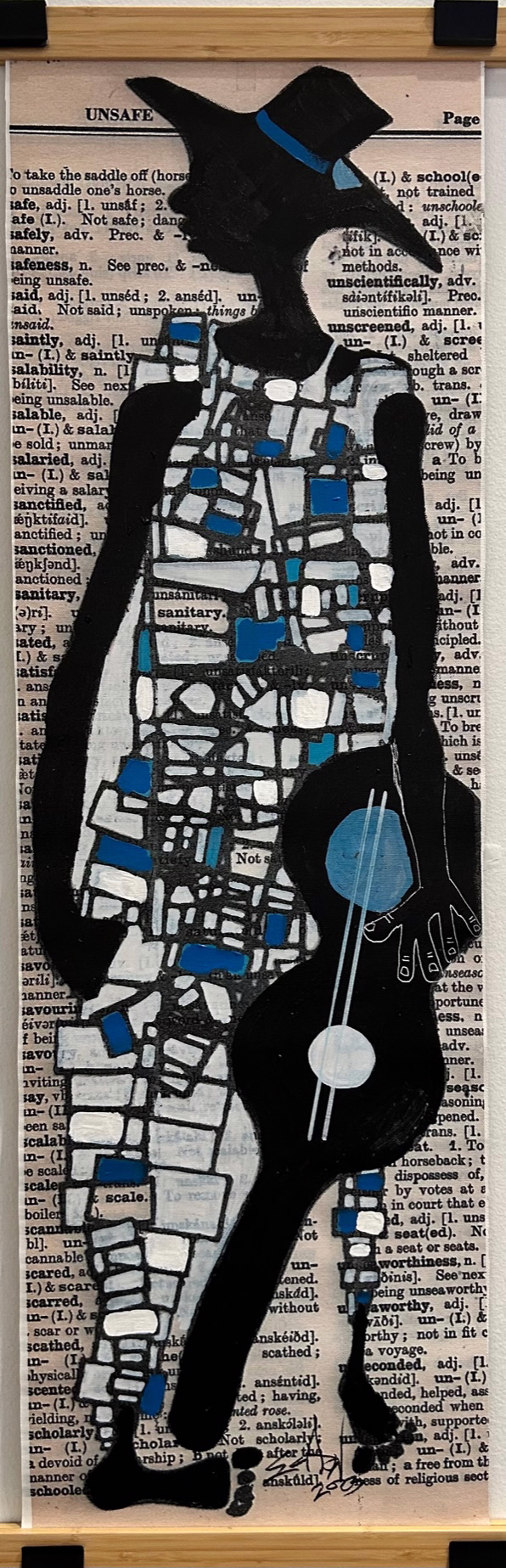 "Mondrian Blues Boy" by Easton Davy