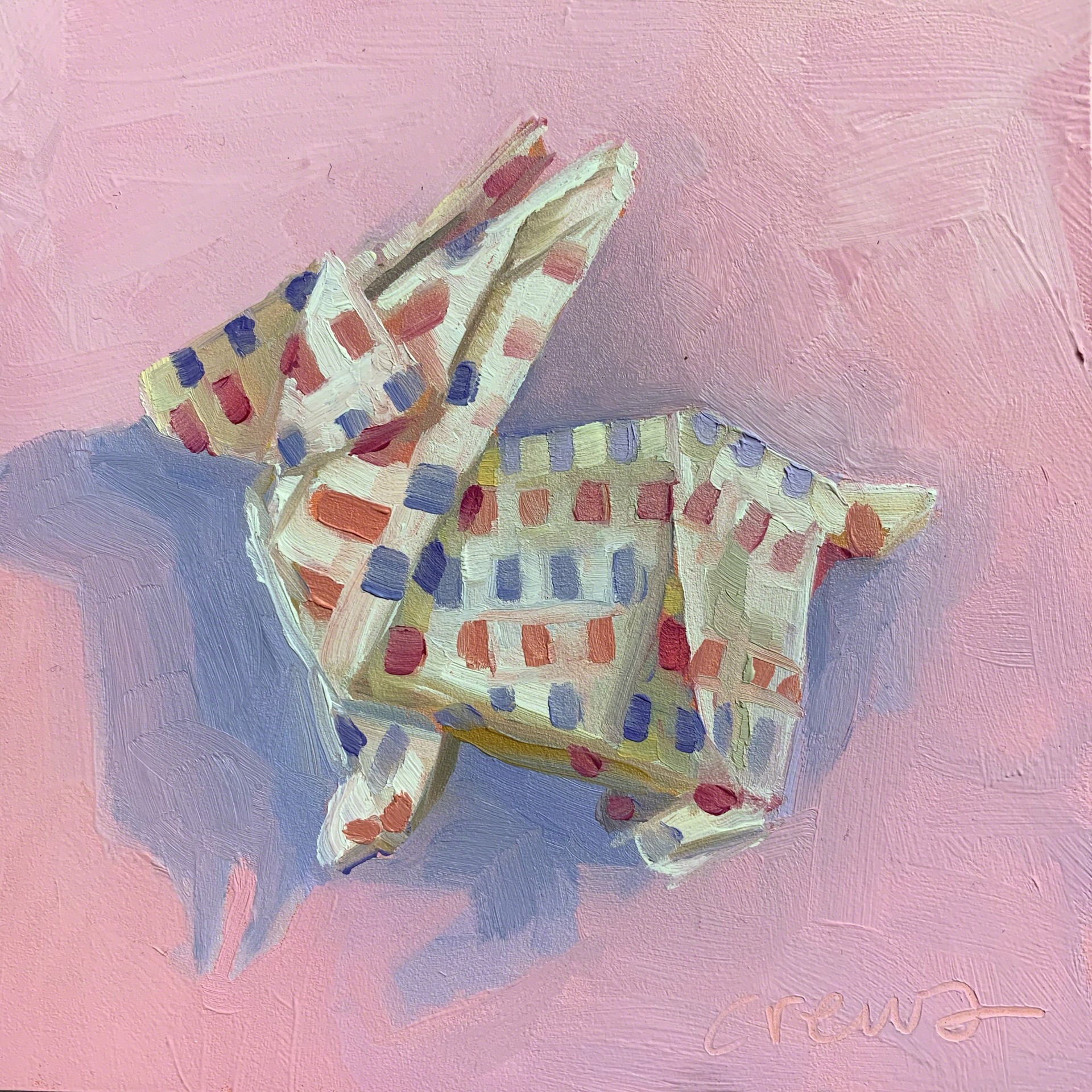 Origami Rabbit by Julie Crews