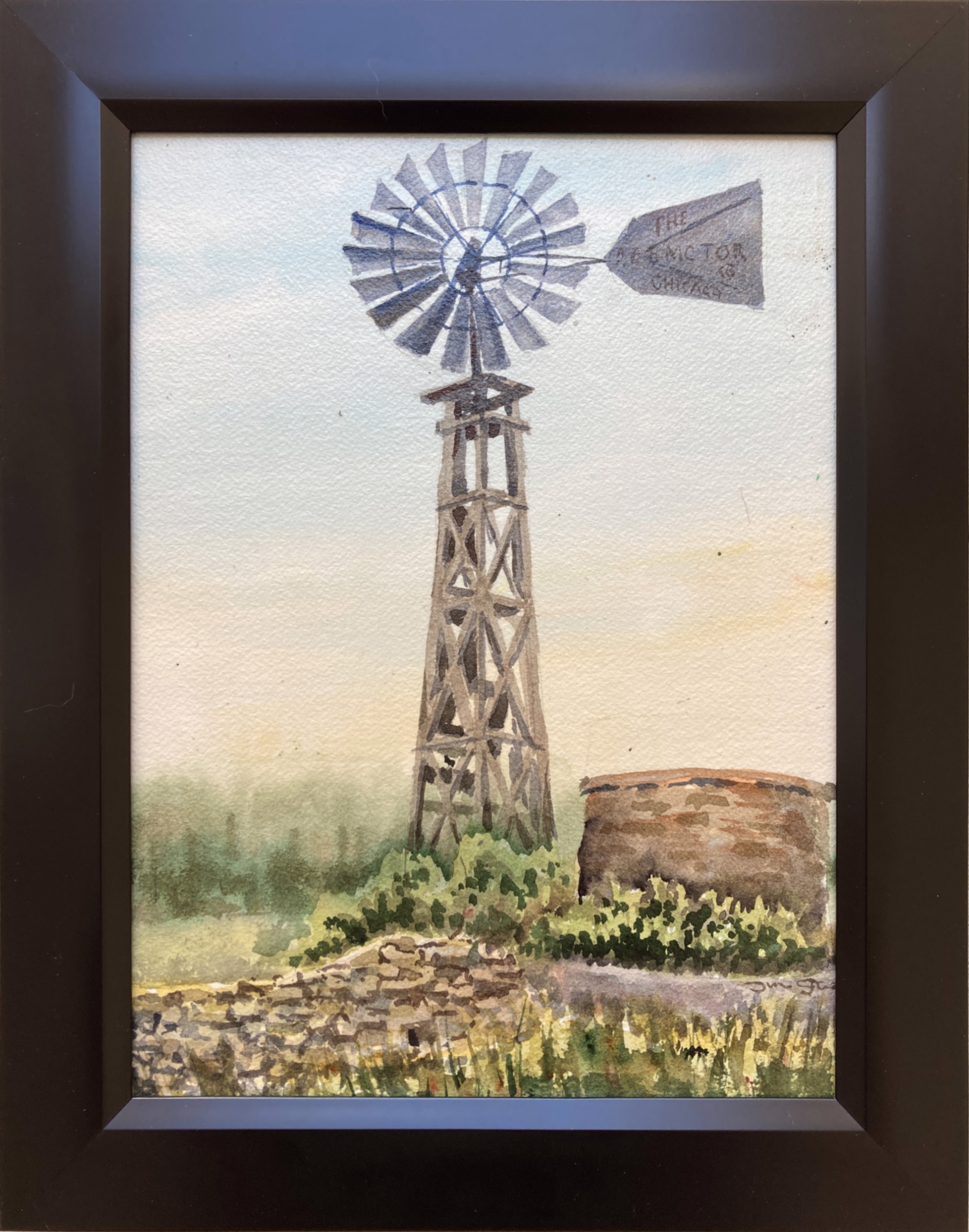 Pound Farm Windmill by Jim Street