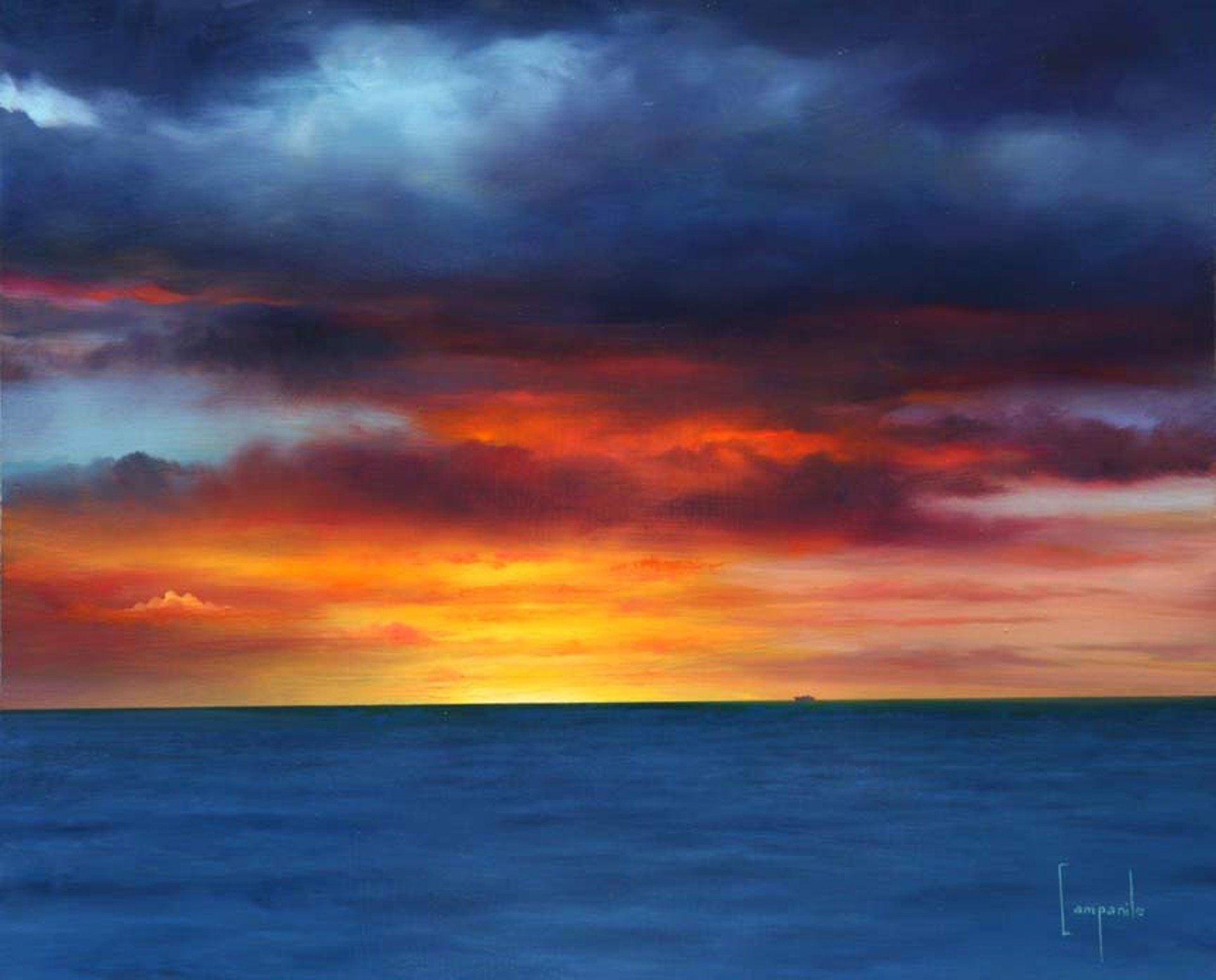 Kona Sunset by Dario Campanile