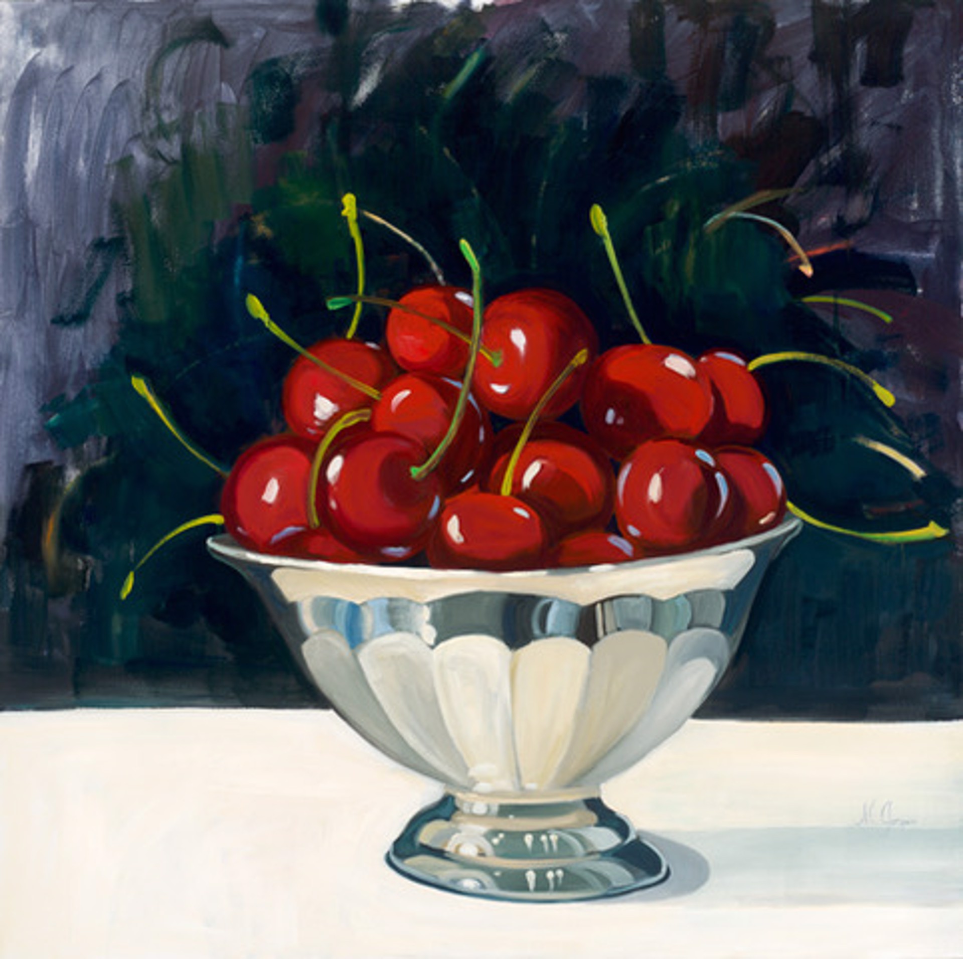 Reflective Cherries by Marianne Gargour