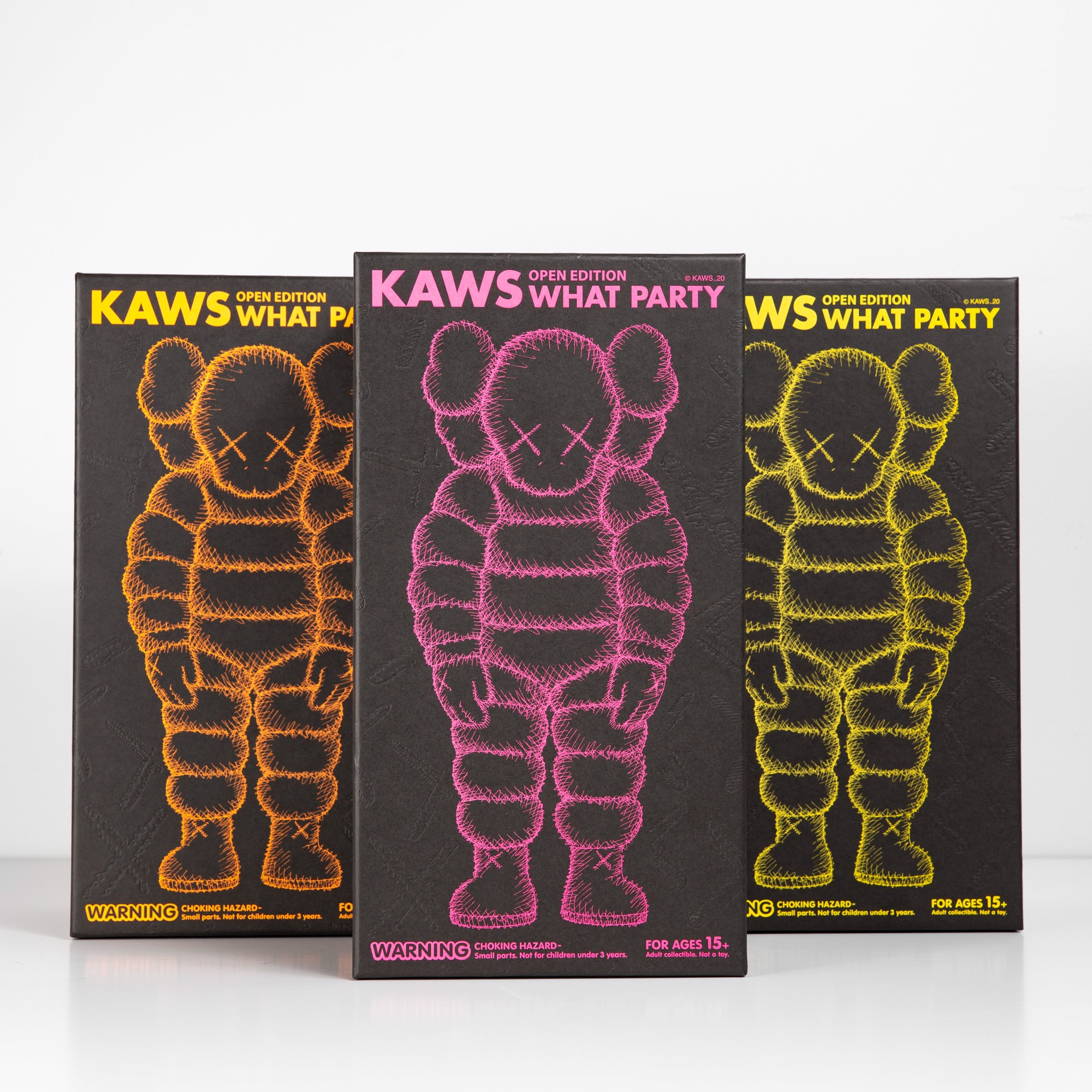What Party (Yellow) by Kaws