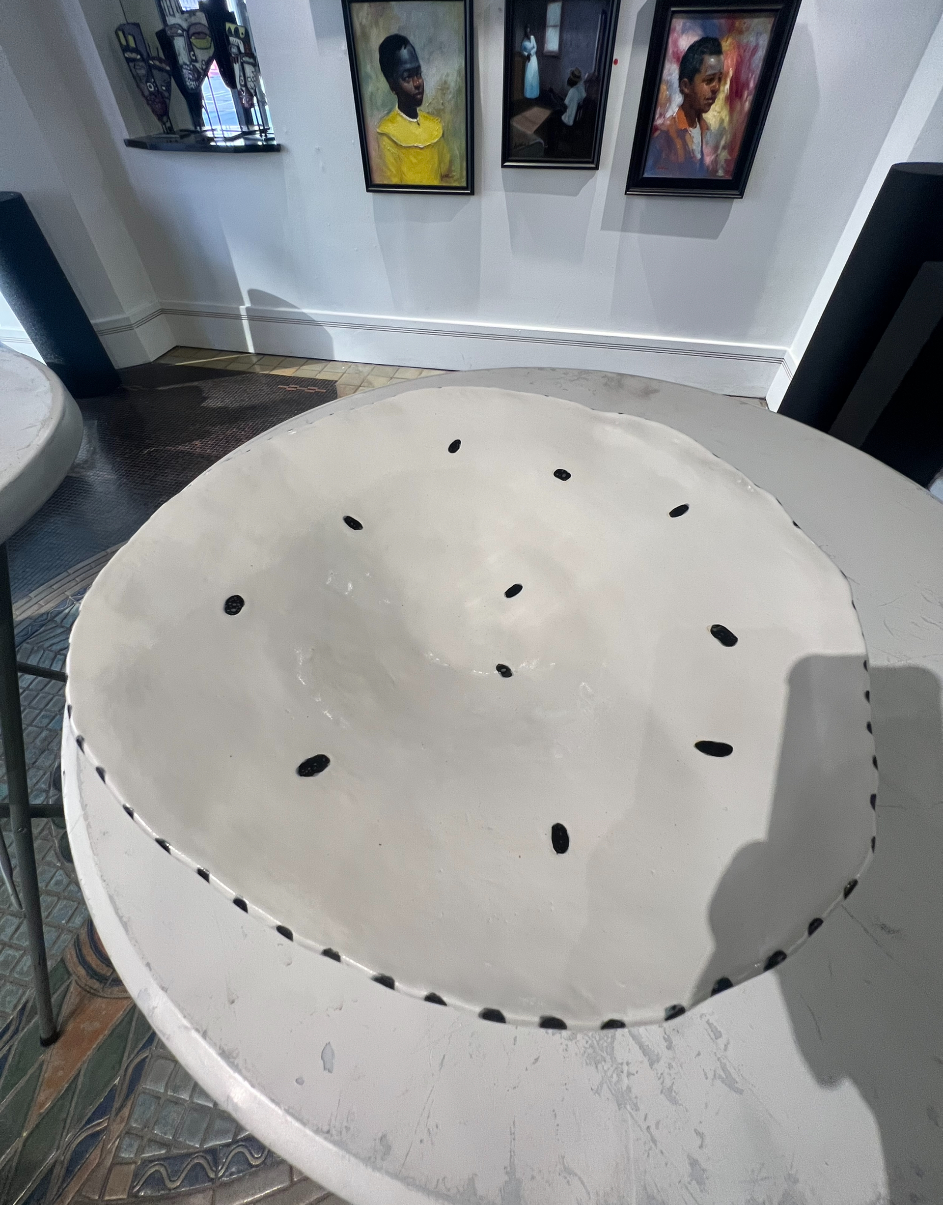 Black Seed Bowl by Patricia Simpson