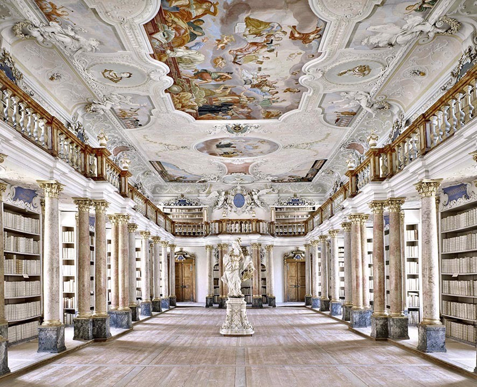 Biblioteca di Ottobeuren, Germania by Massimo Listri