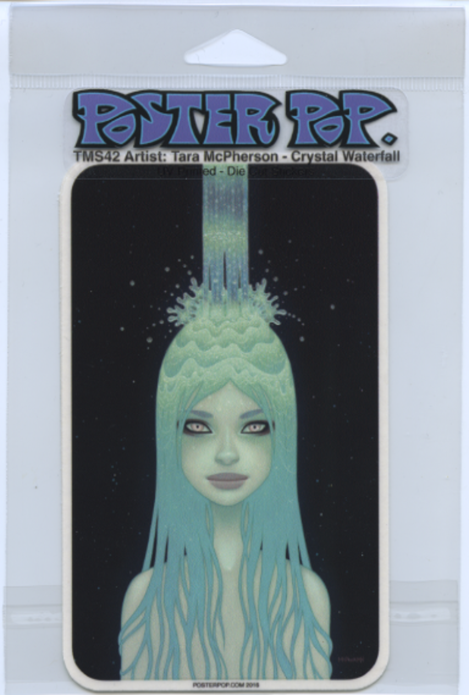 Umibozu Lake Sticker by Tara McPherson