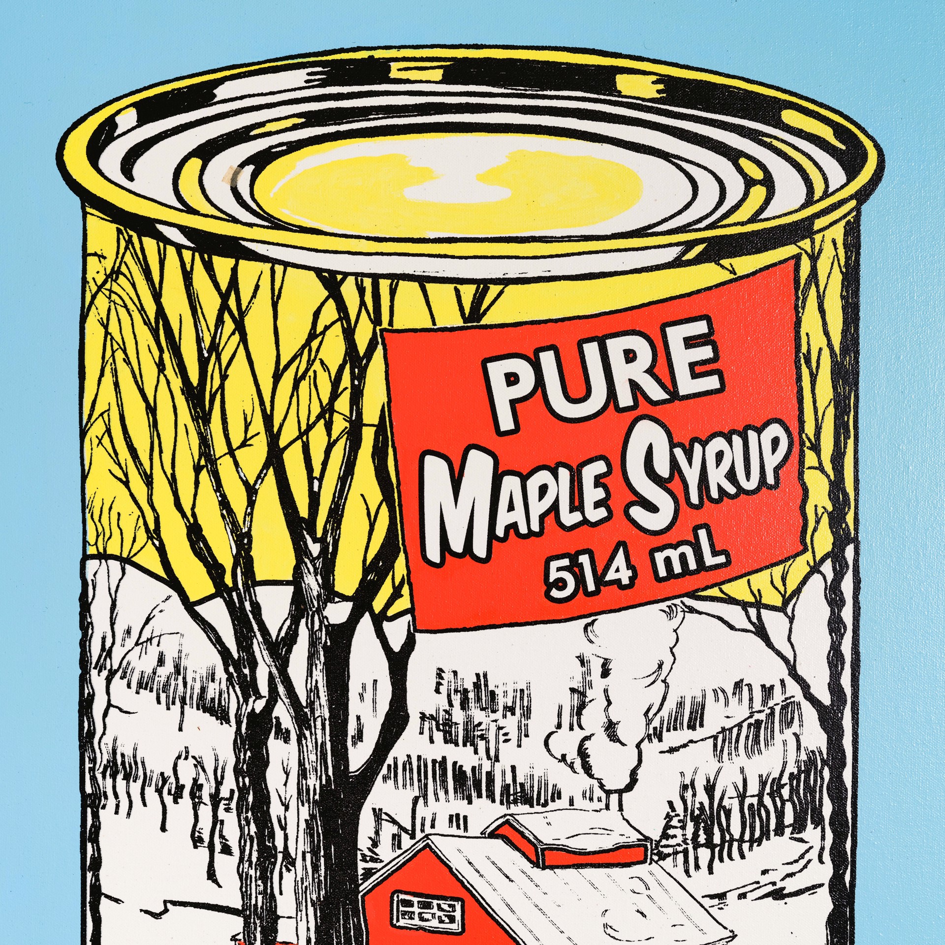 Maple Syrup (Blue/Yellow) by Whatisadam