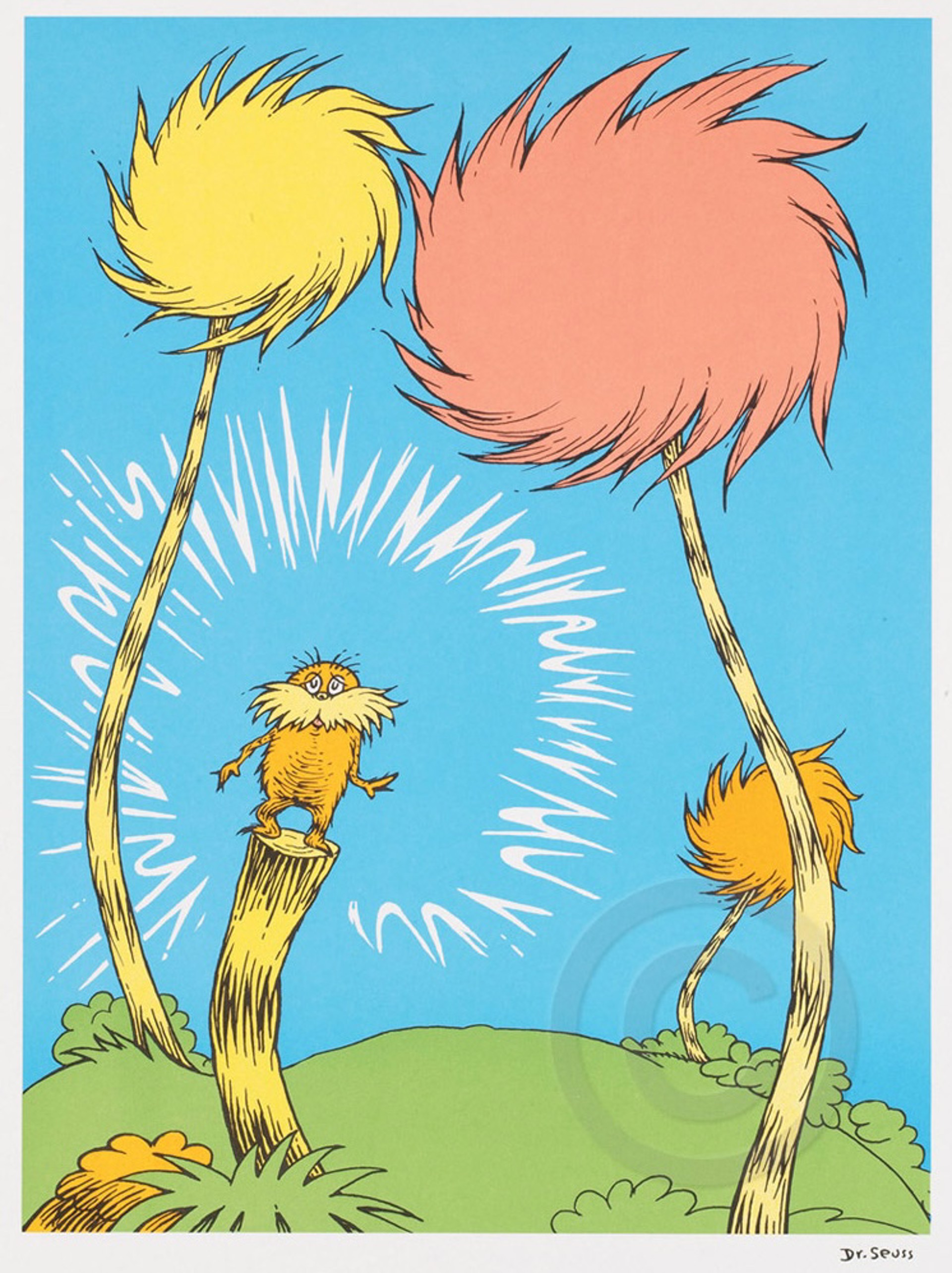 The Lorax - Book Cover (Sold Out) by Dr. Seuss