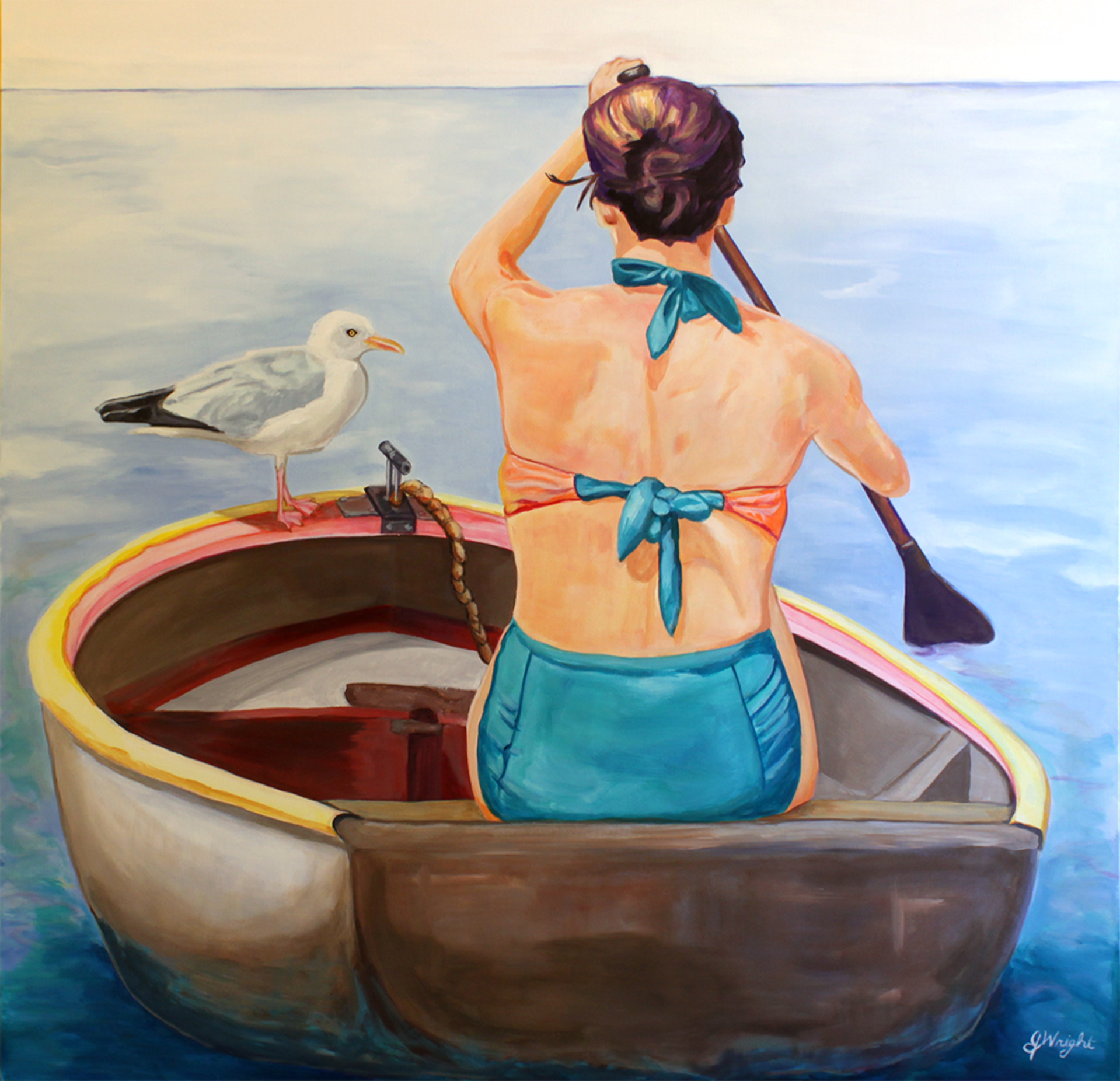 Journey: The Woman and the Gull by Jody Wright