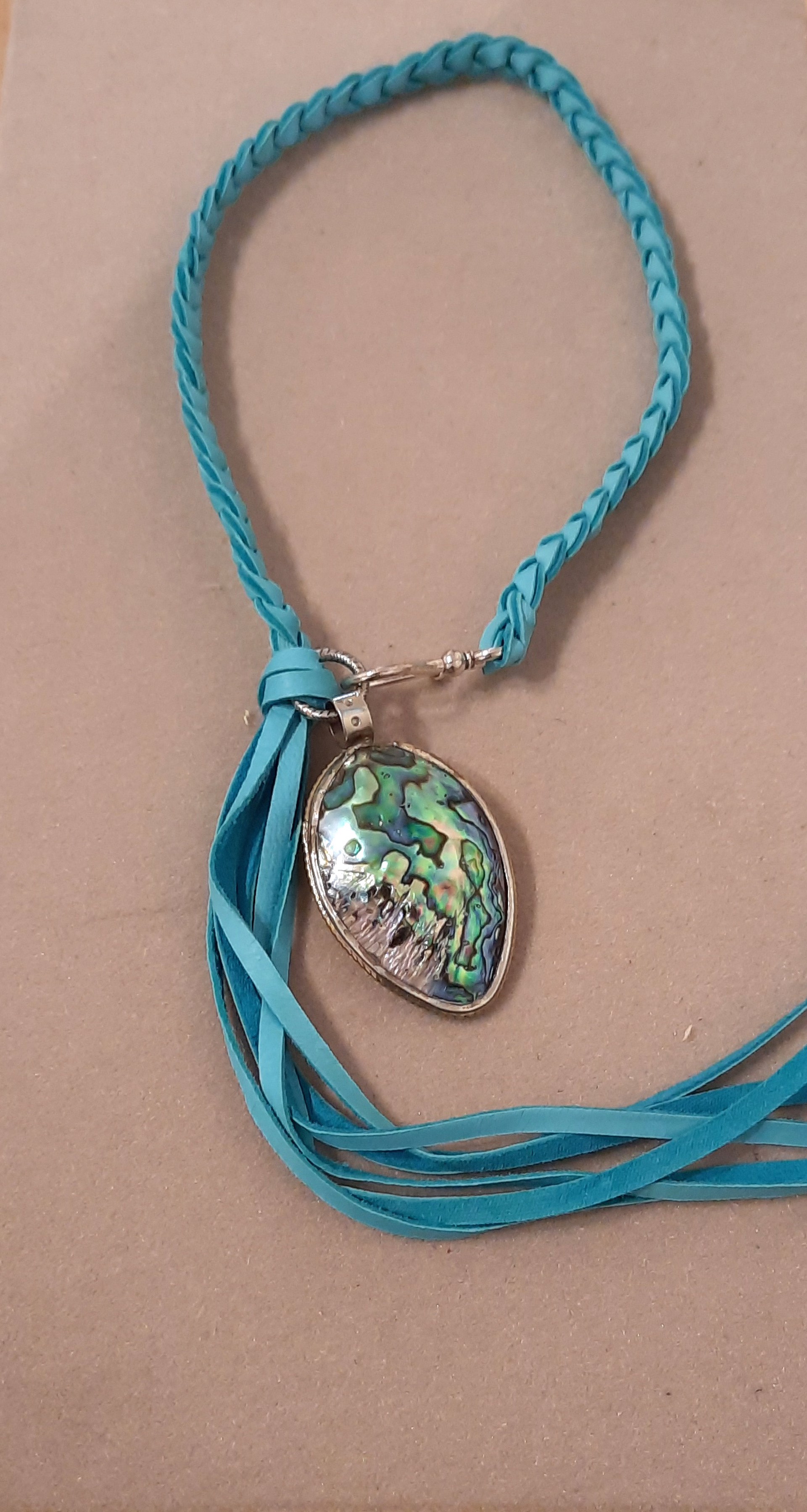 Abalone Pendant 5 by Melissa Turney