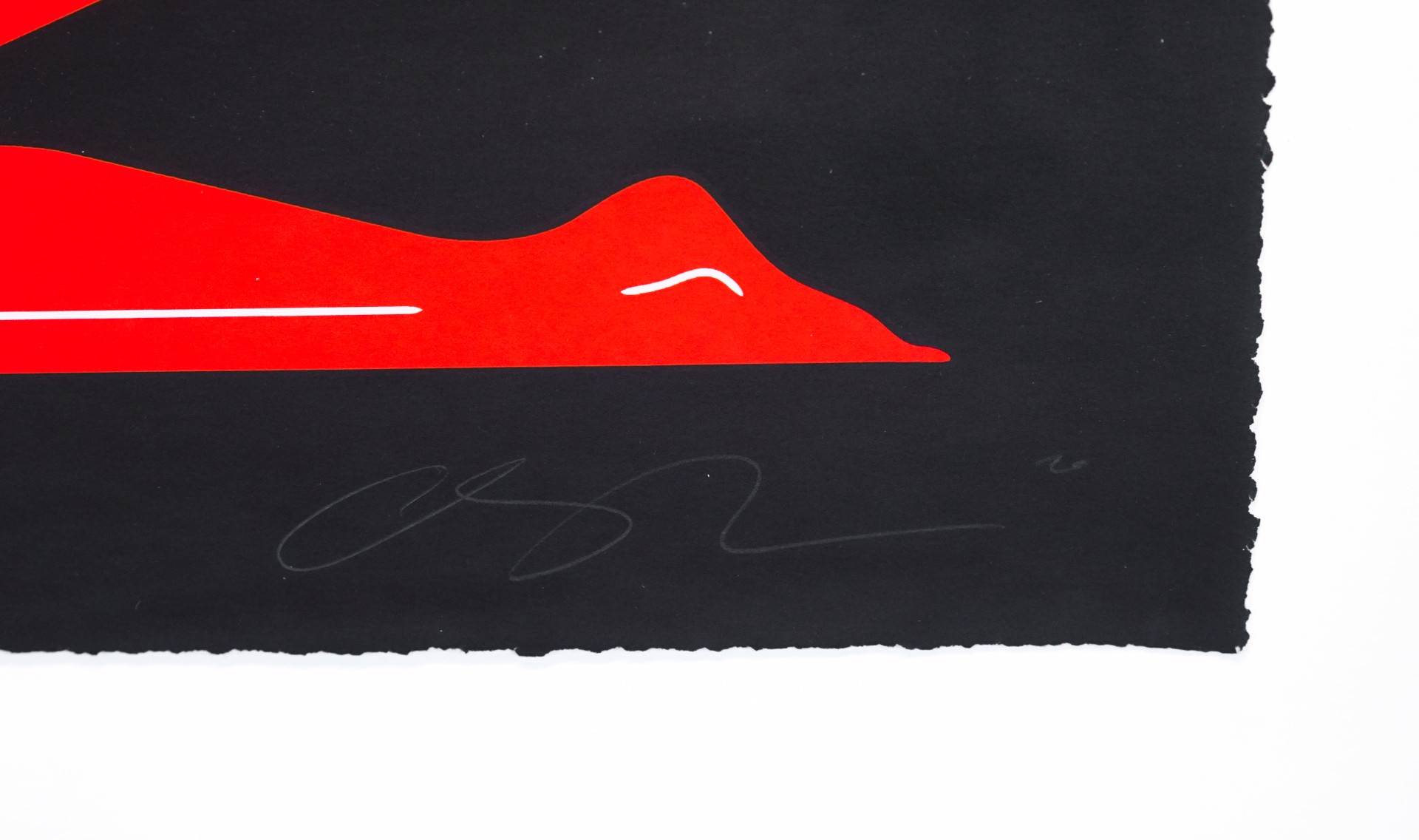 World on Fire (Black), (37/125) by Cleon Peterson