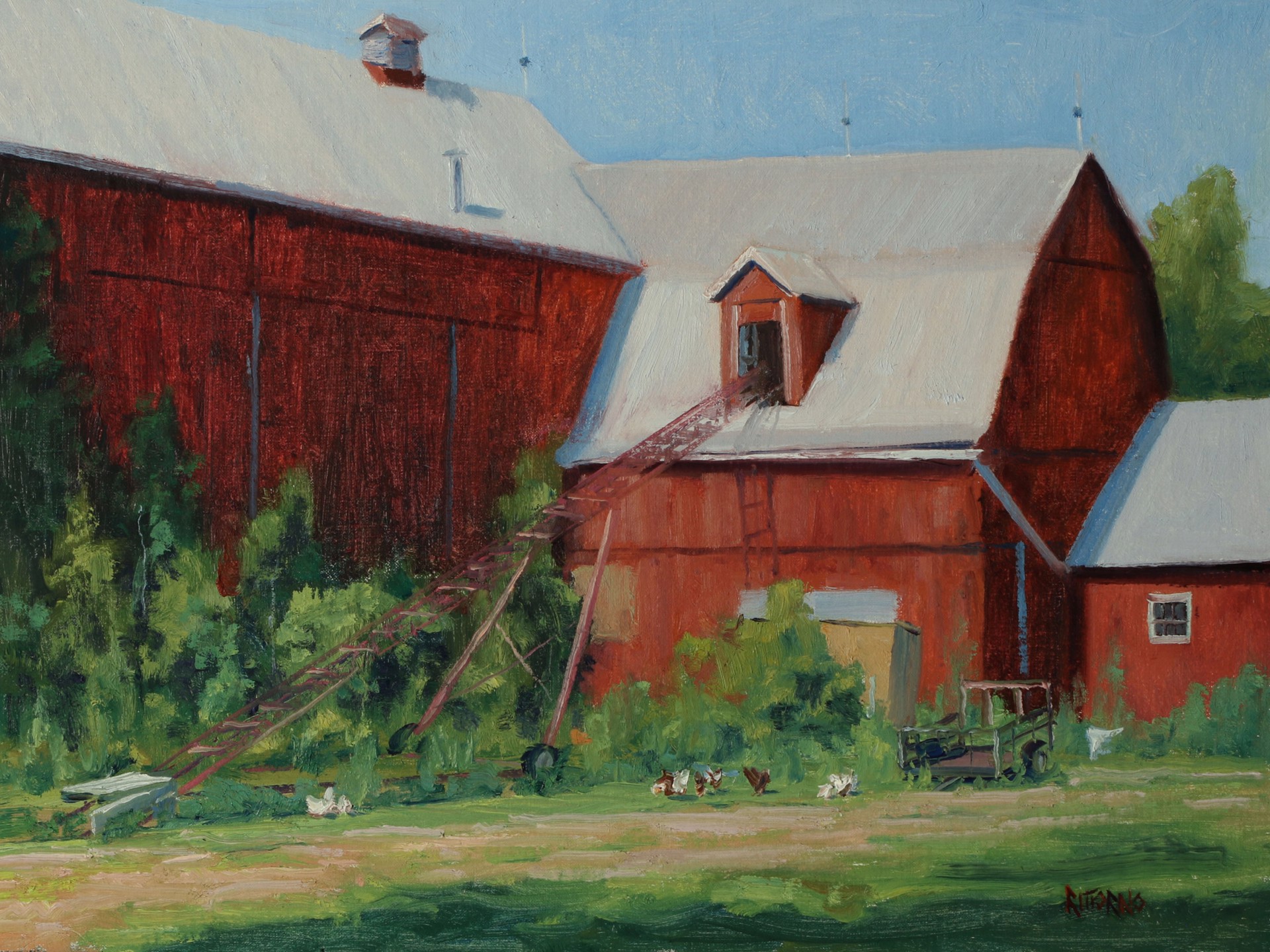Hot Summer Day by Mark Rittorno