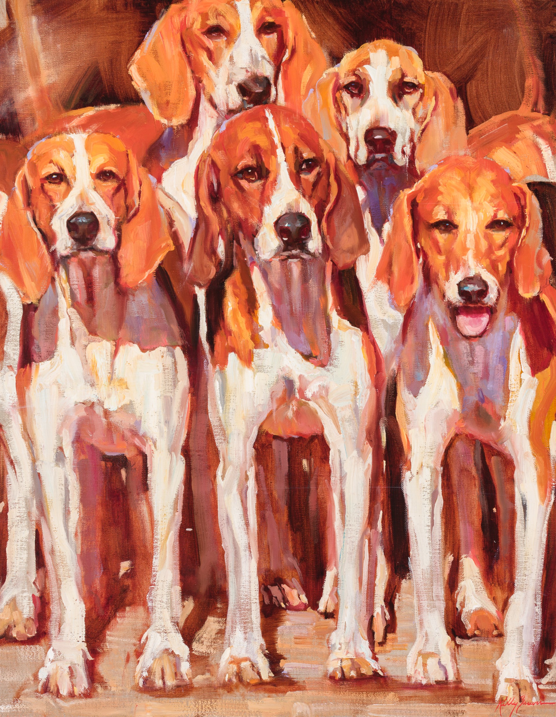 HOUNDS by Kelly Brewer