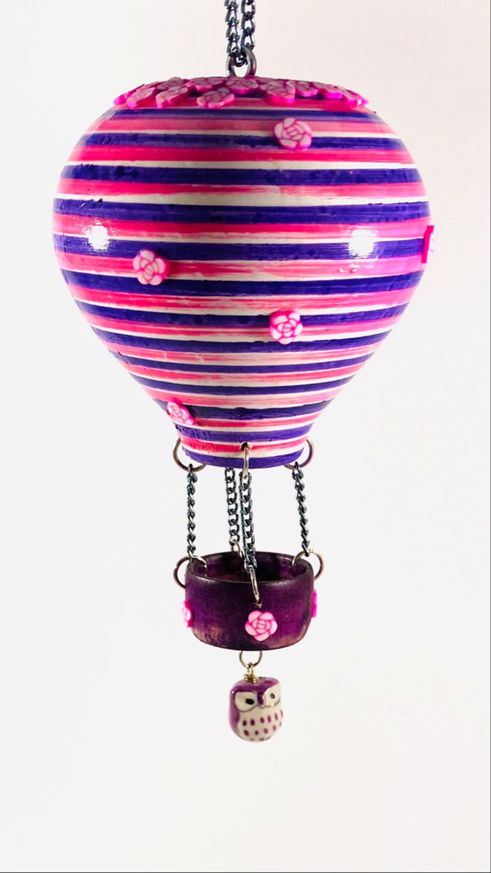 MT22-25 Whimsical Hot Air Balloon Ornament by Marc Tannenbaum
