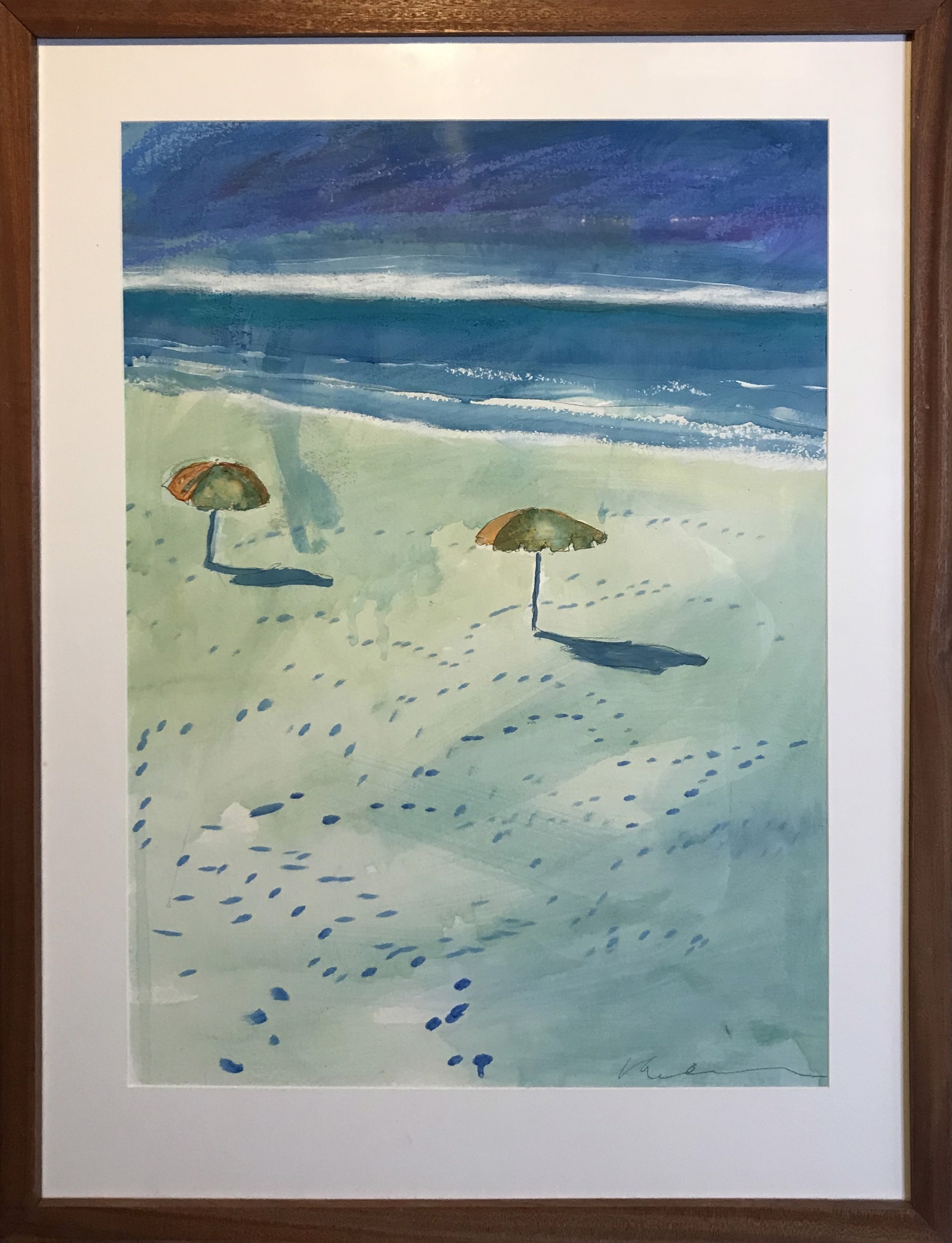 Beach Umbrellas by Robert F. Irwin
