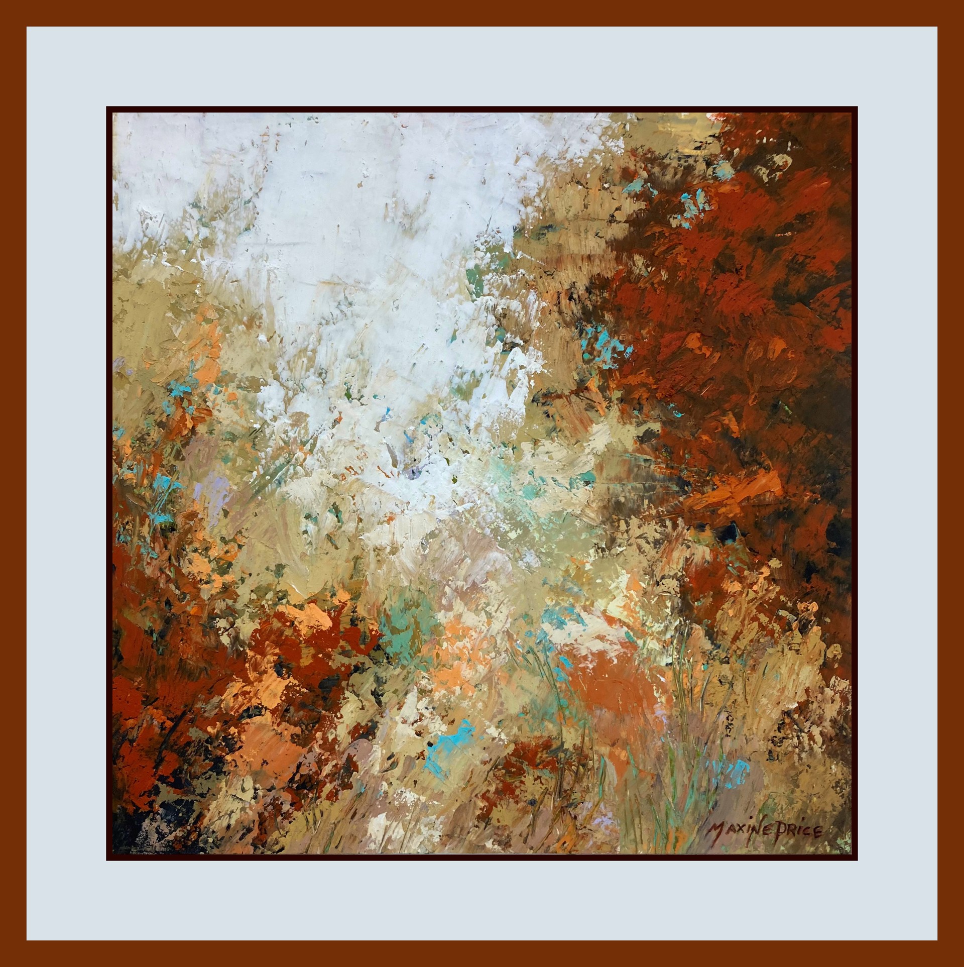 Fall in the Garden #1 by Maxine Price
