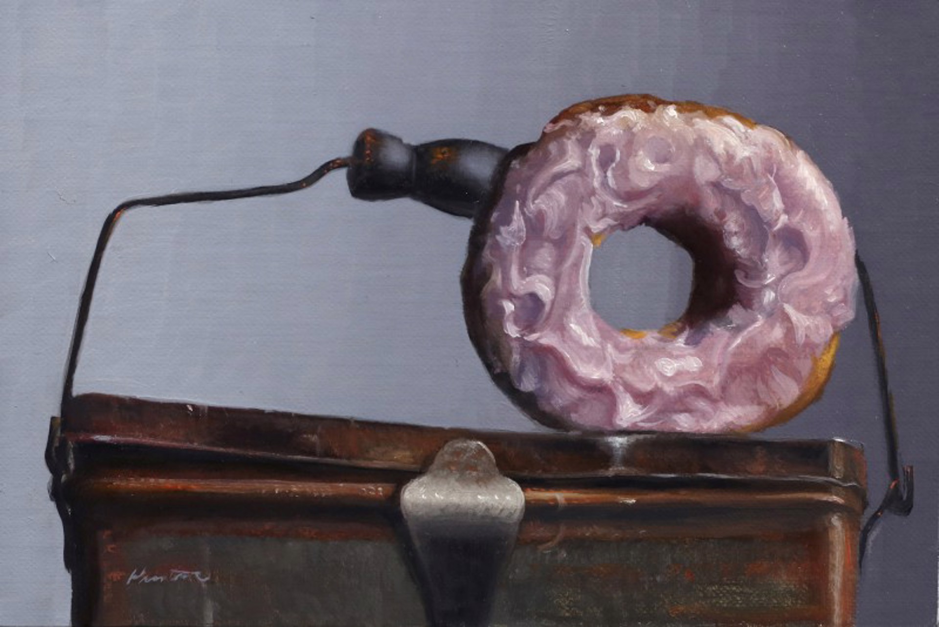 Frosted Donut by Larry Preston