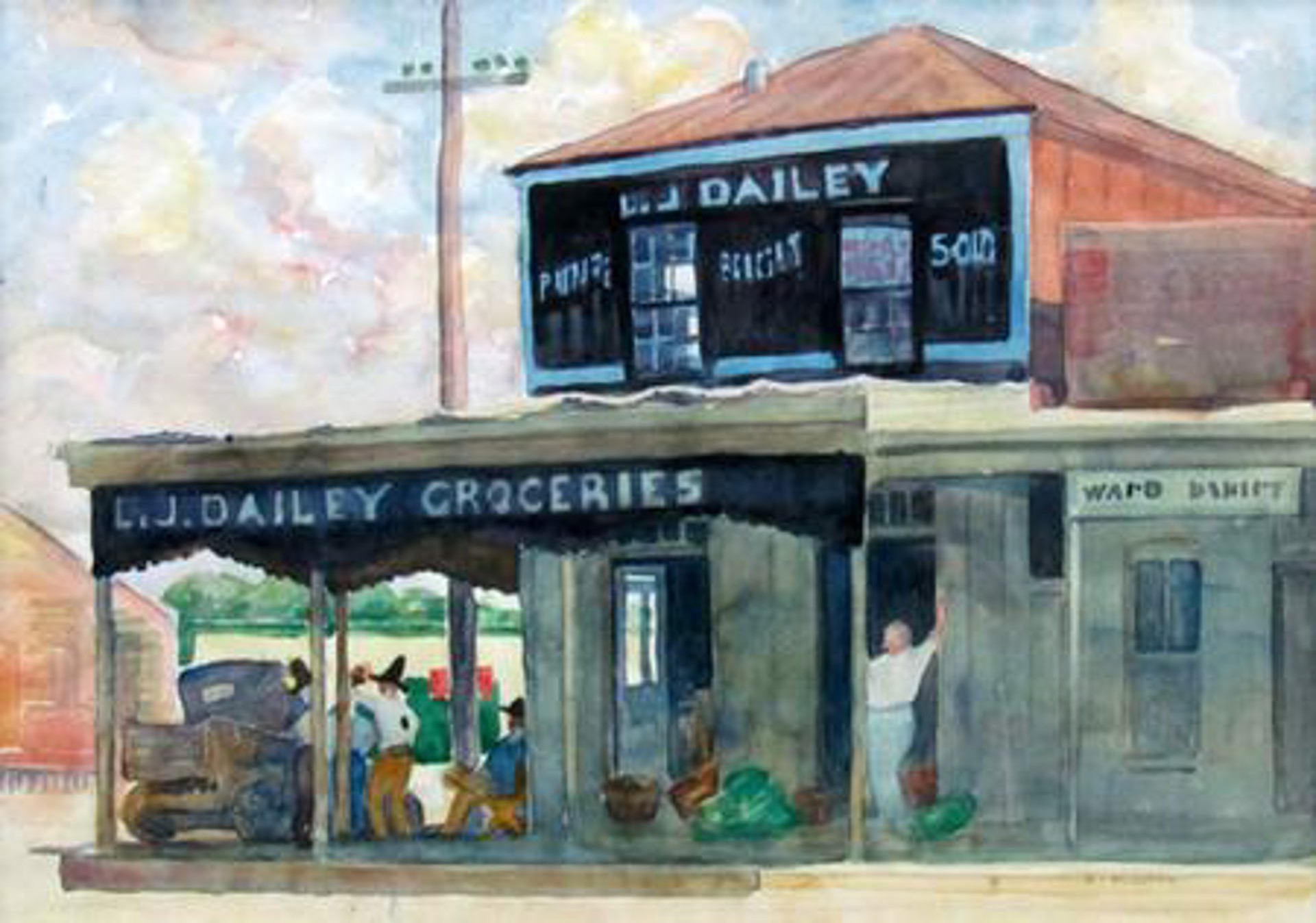 L.J. Dailey, San Marcos, TX by Ralph D. McLellan