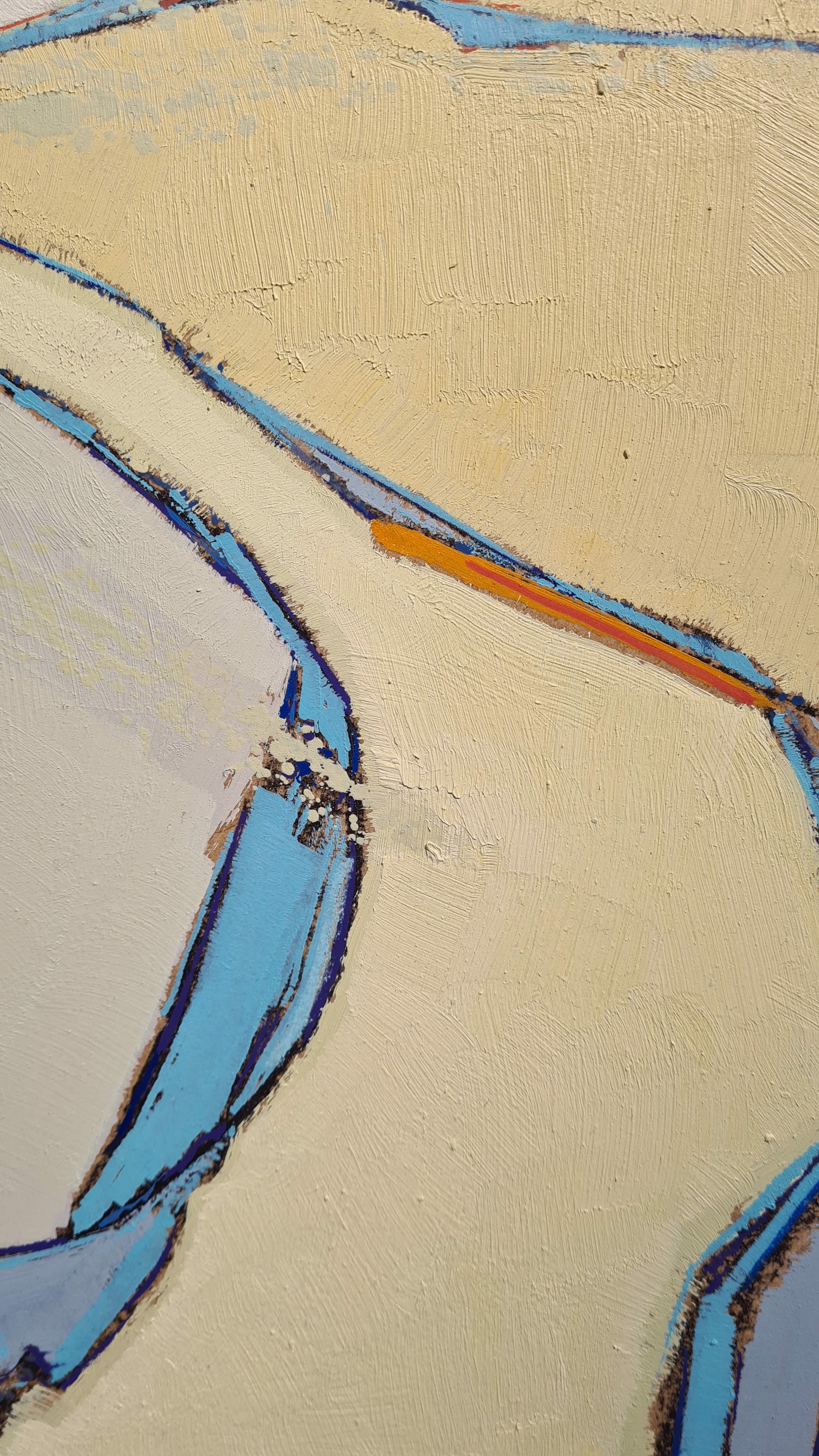 Ribbons of Blue Water, Holkam Beach, Norfolk by Daniel Cole