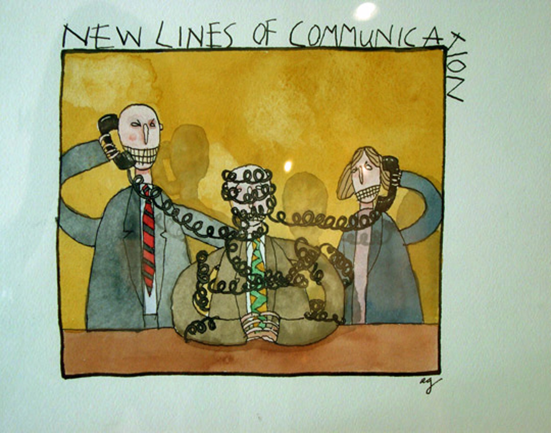 New Lines of Communication by Alan Gerson