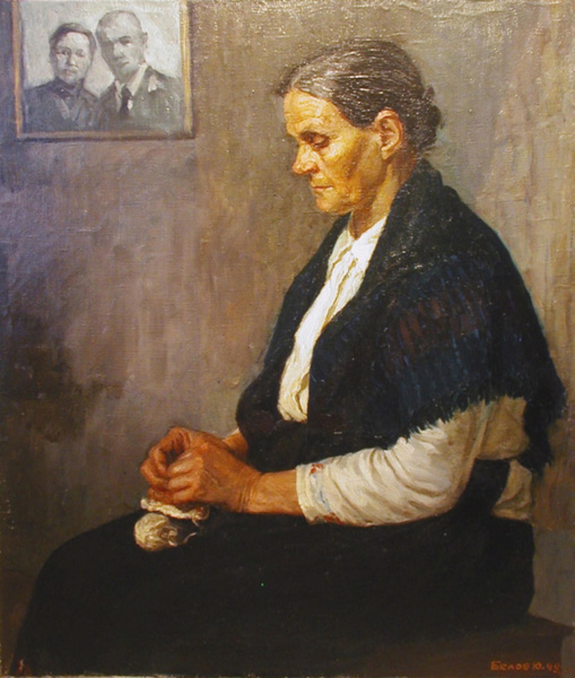 Grandmother by Yuri Belov