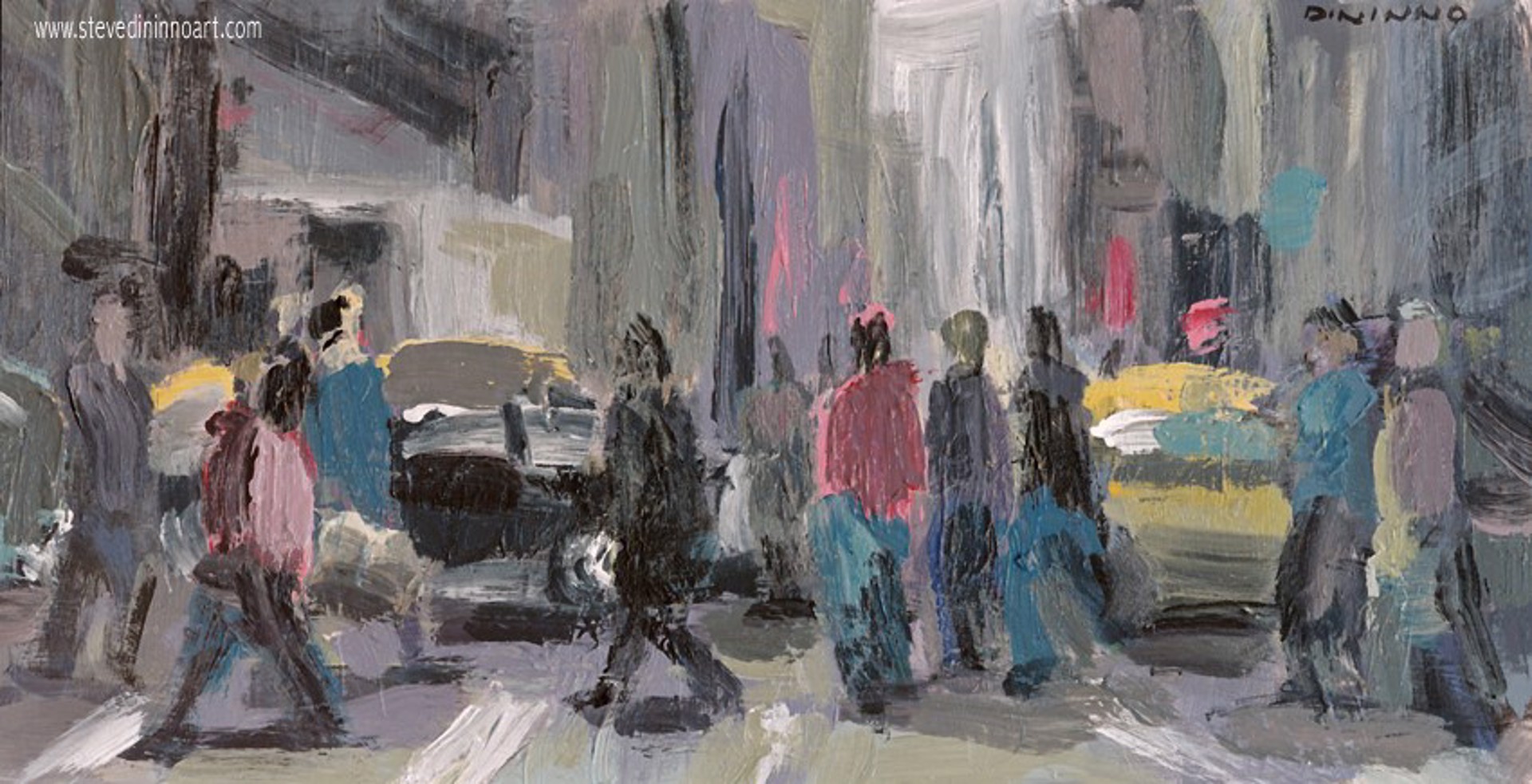 New York Crosswalk by Steve Dininno