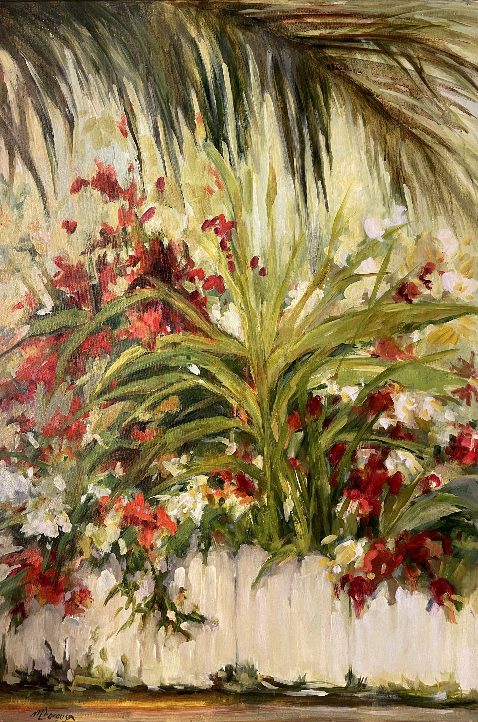 Under The Palms II by Martha Ferguson