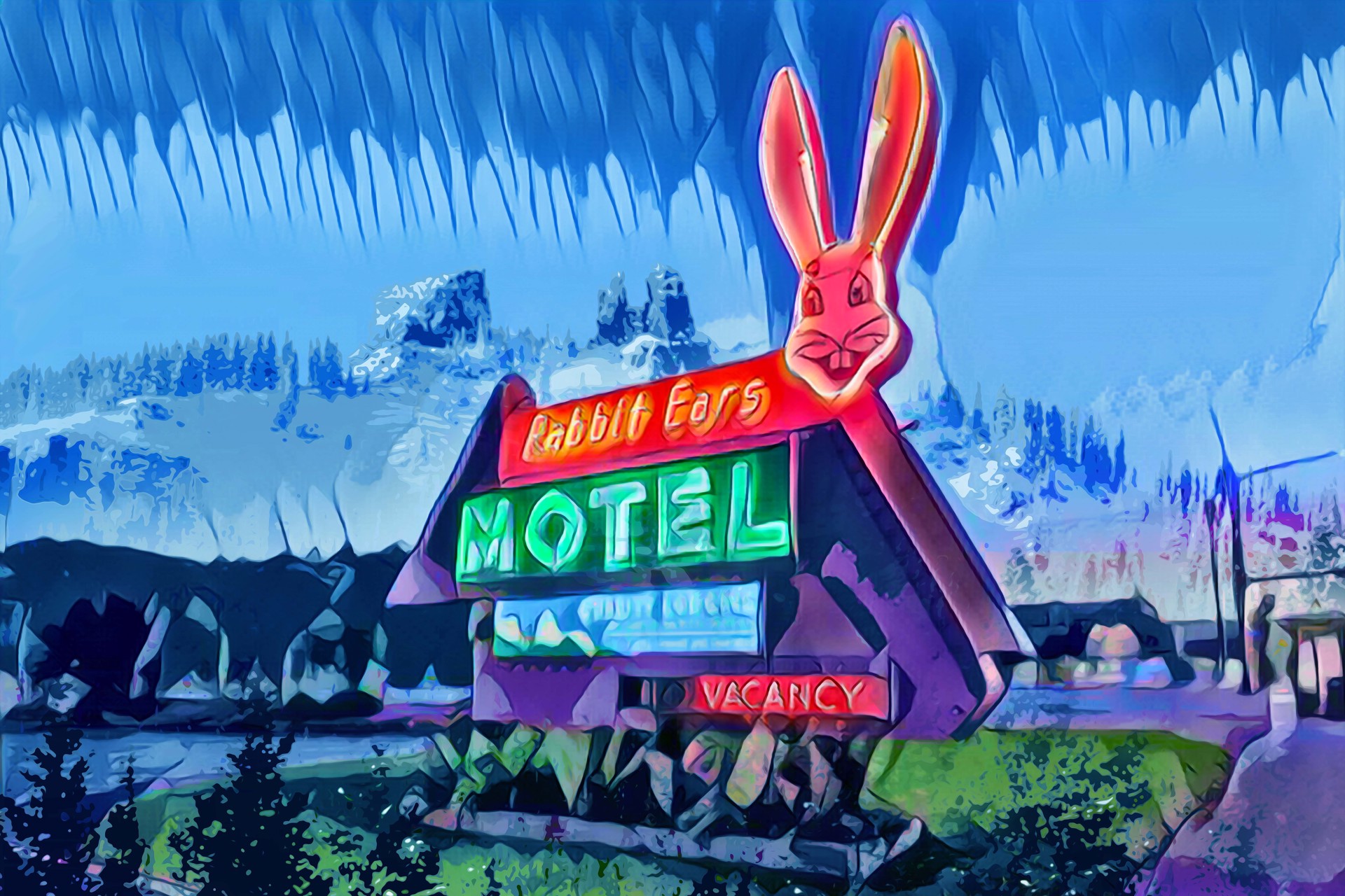 Rabbit Ears Motel by Thomas Twitmyer