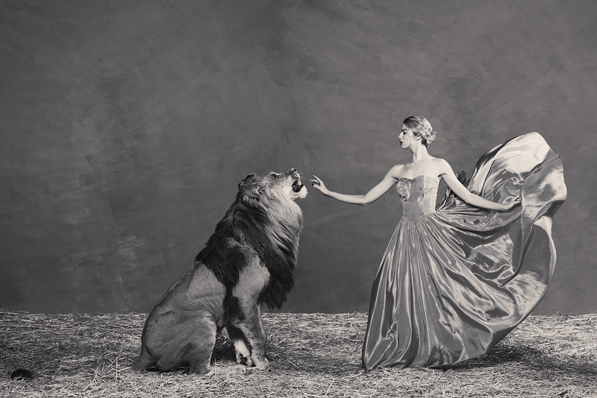 The Lion Queen by Tyler Shields