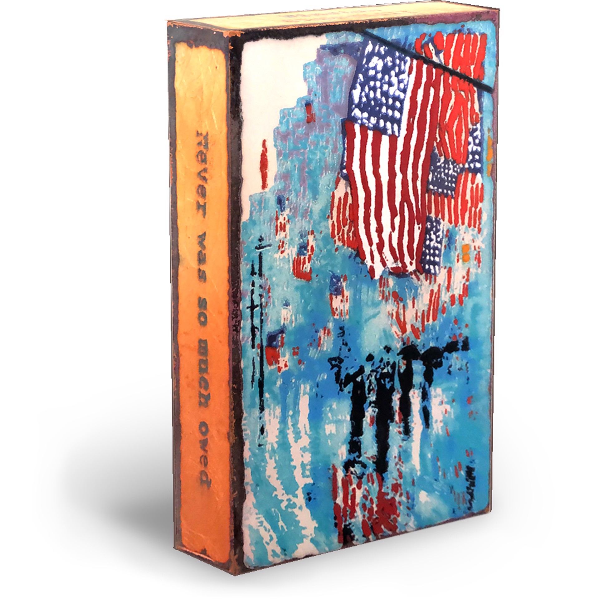 American Heroes ~ "Never was so much owed to so many by so few" Winston Churchill.  Each American Heroes 251 Spiritile purchased from now through Labor Day 2020 will have a special 'thank you' message from Houston sealed on the reverse side. 