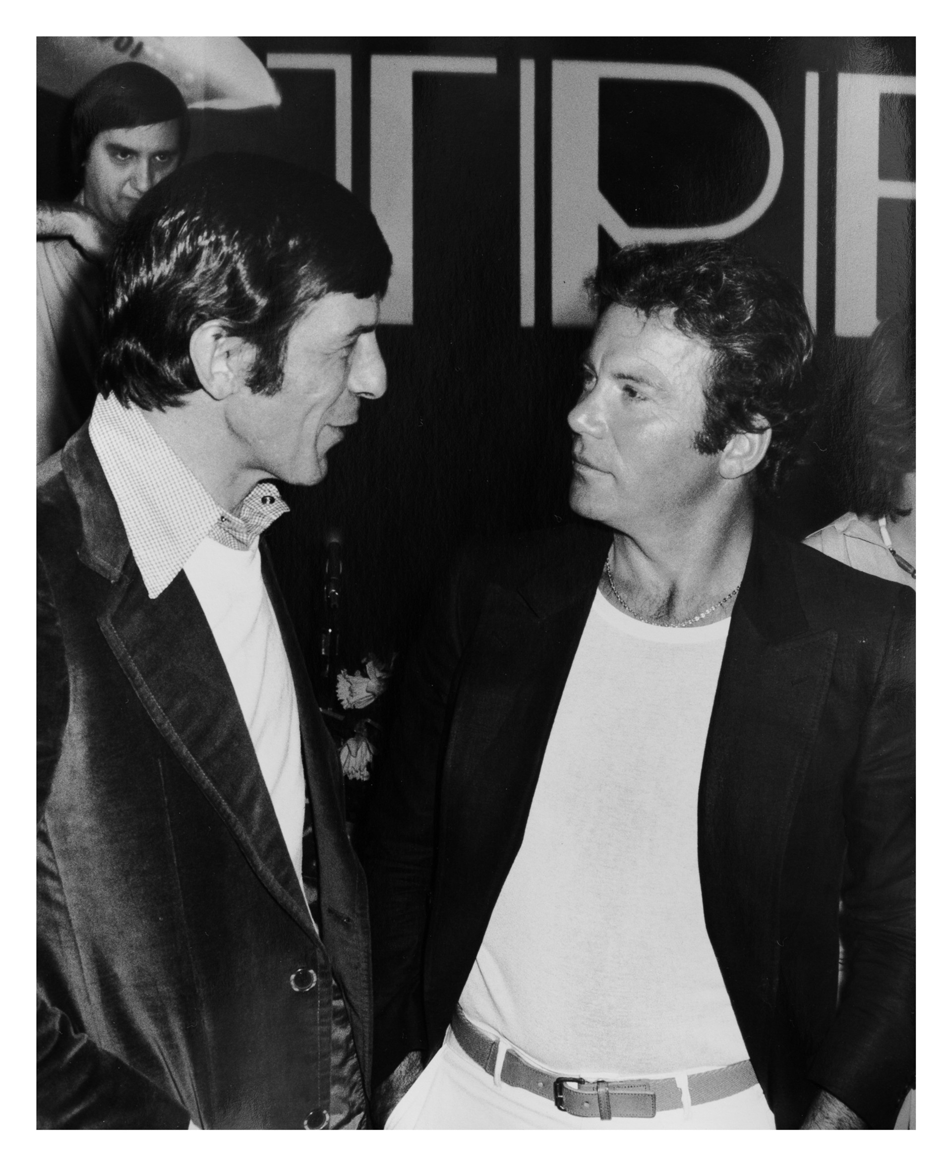 William Shatner and Leonard Nimoy by Ron Galella