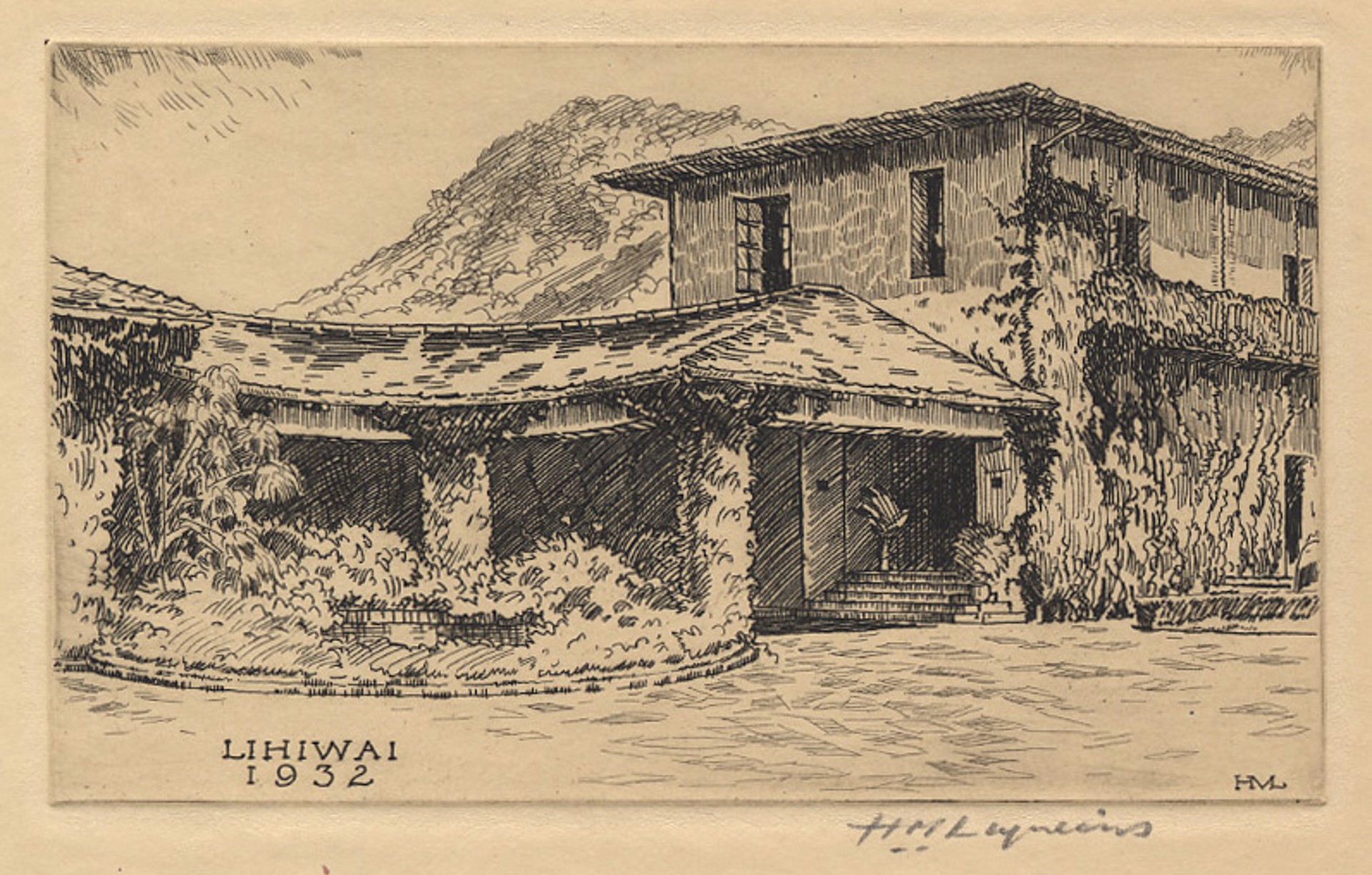 Lihiwai, 1932 by Huc Mazelet Luquiens