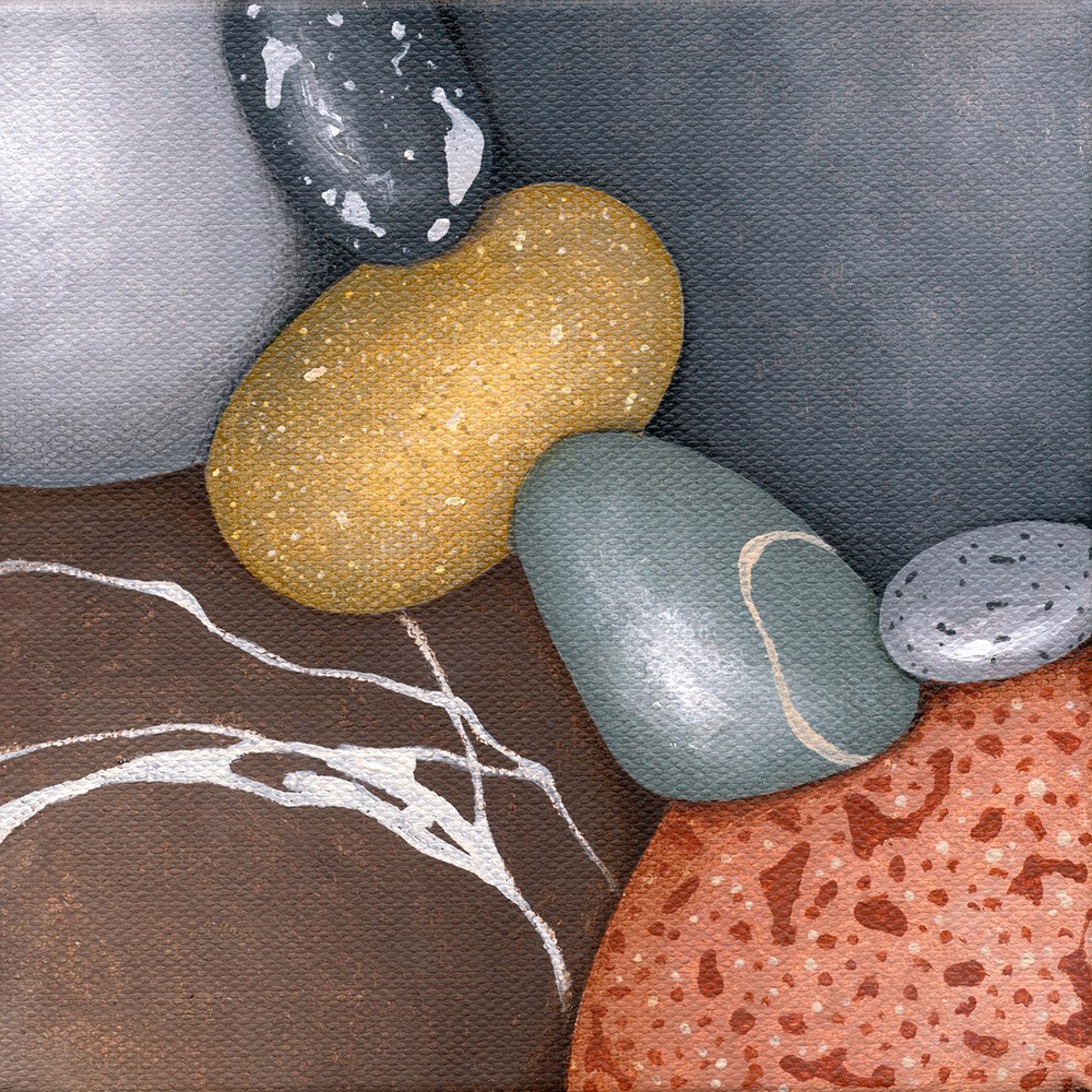 Pebble Painting #621 by Kristina Boardman