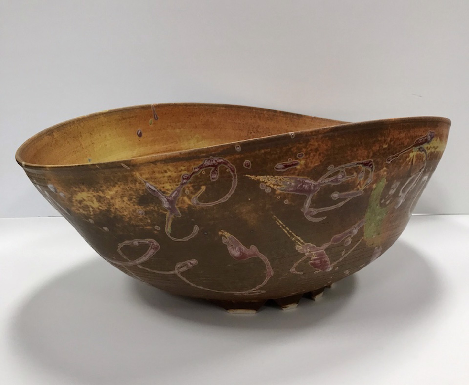 Wave Ochre Bowl by Kayo O'Young