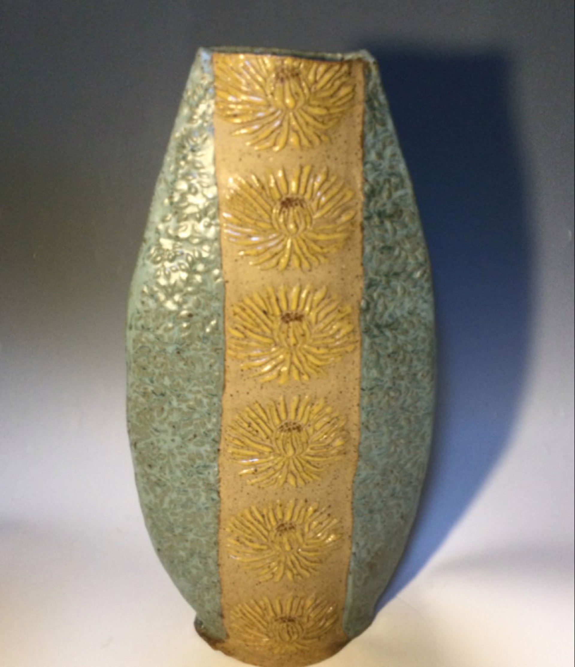 Sunflower Vase by Anna M. Elrod