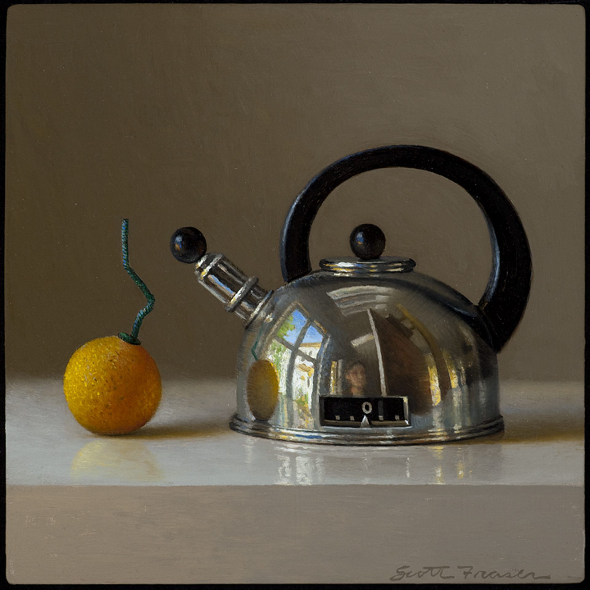Teapot with Smokebomb by Scott Fraser
